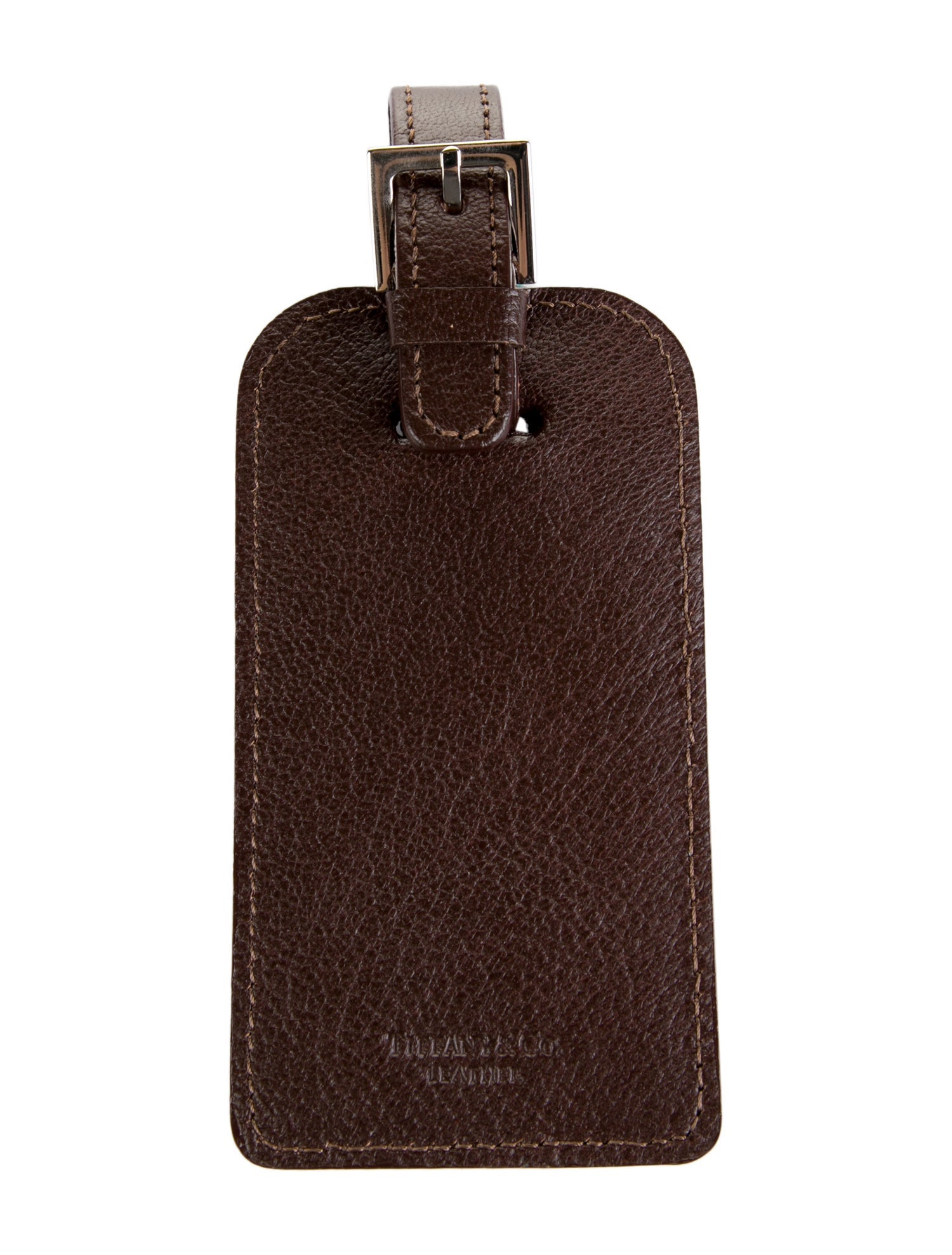 Tiffany & Co. Leather Luggage Tag