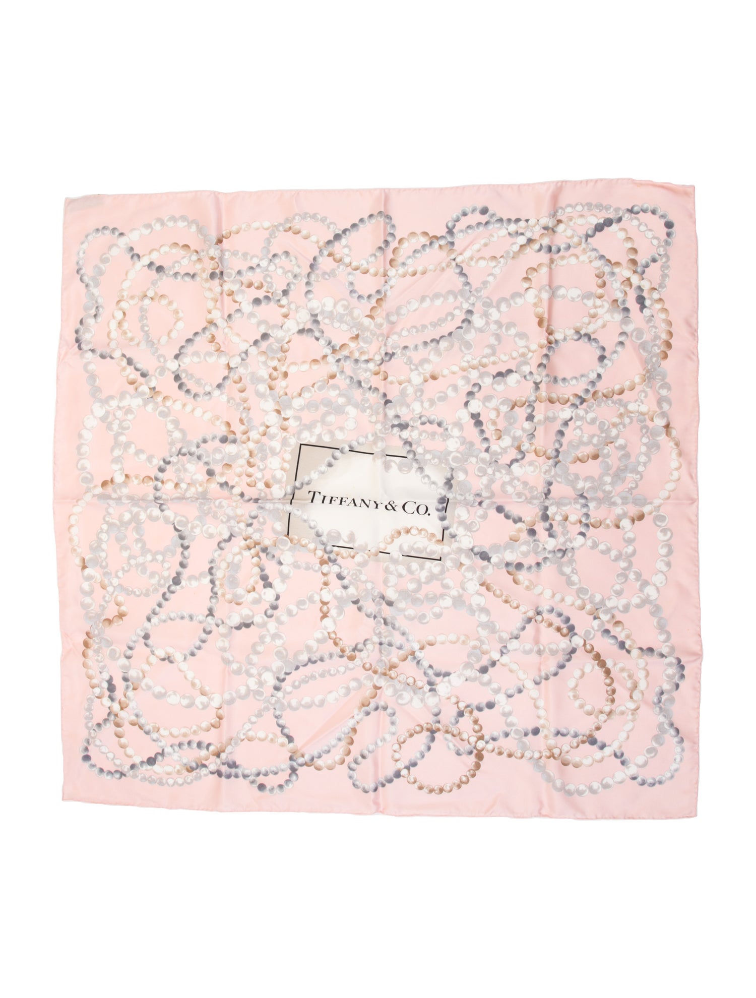 Tiffany & Co. Silk Printed Scarf