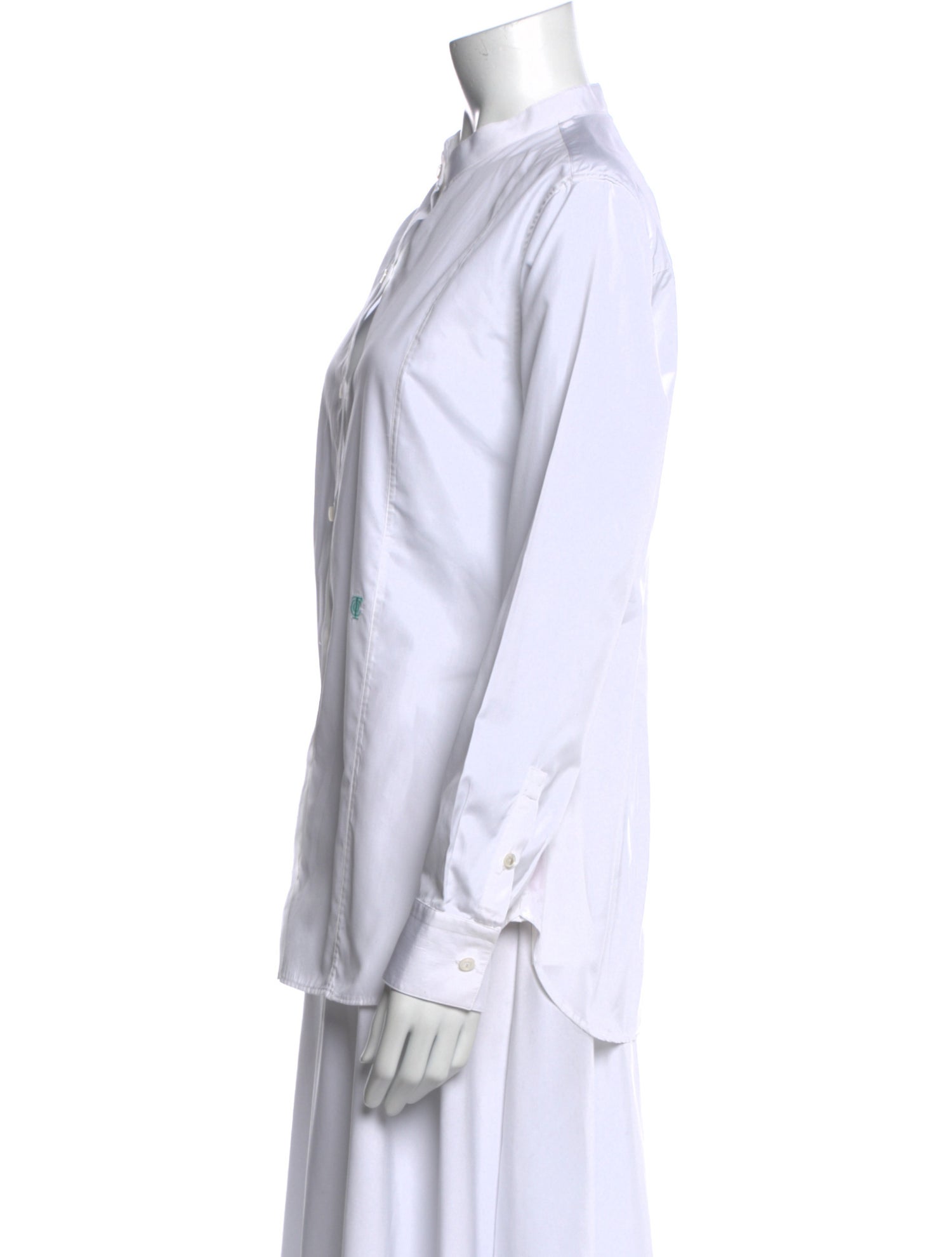 Tiffany & Co. Long Sleeve Button-Up Top