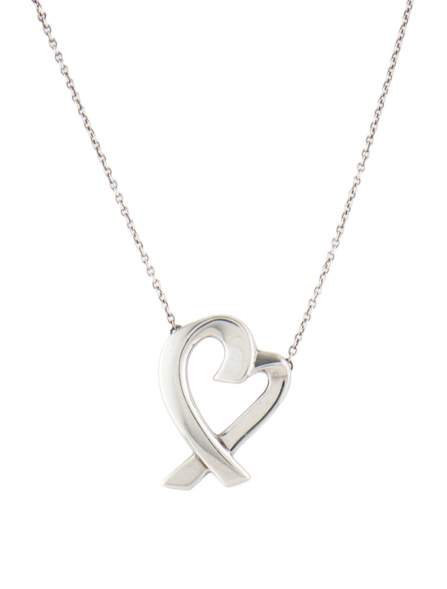 Tiffany & Co. Loving Heart Pendant Necklace