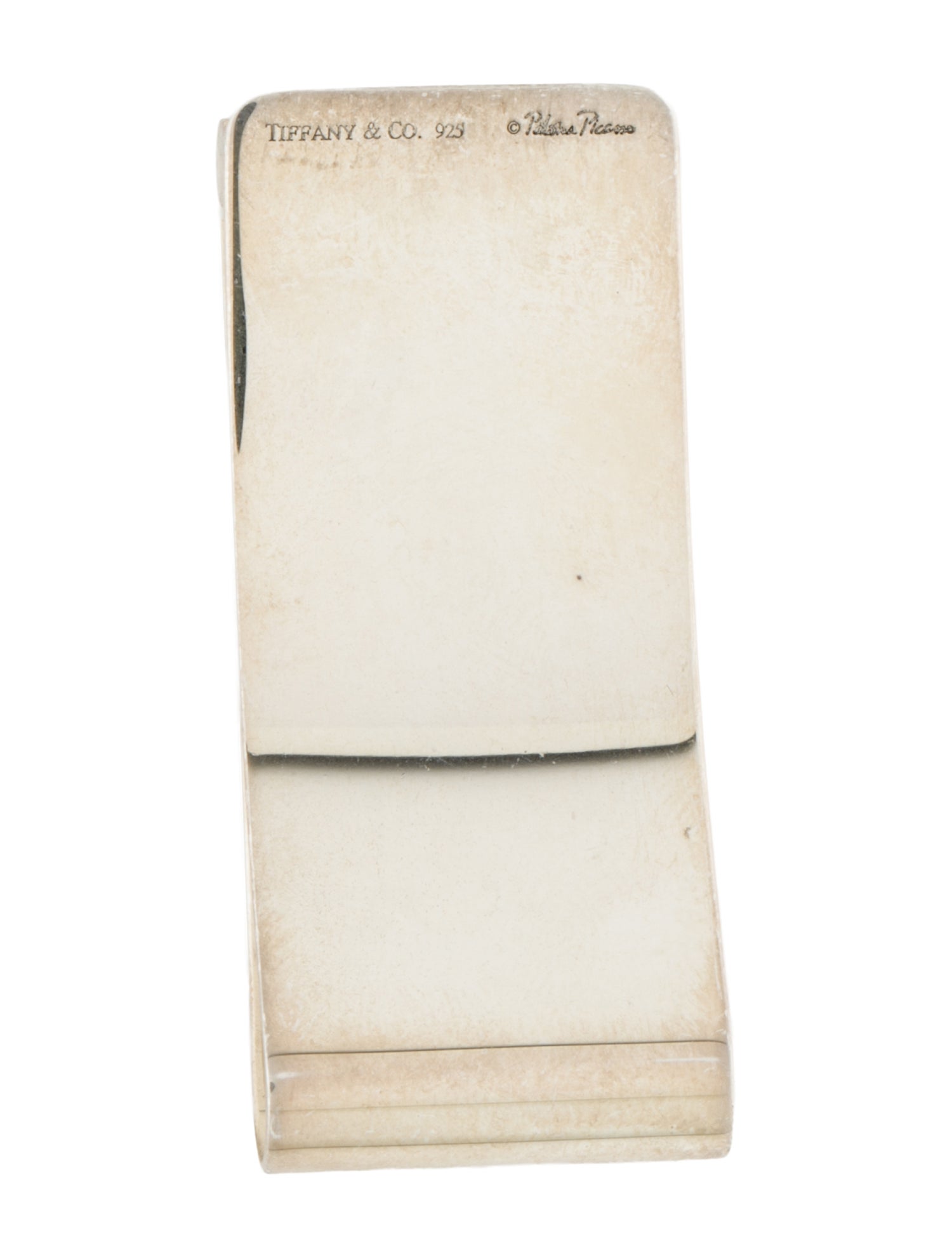 Tiffany & Co. Men's Sterling Silver Hinged Money Clip