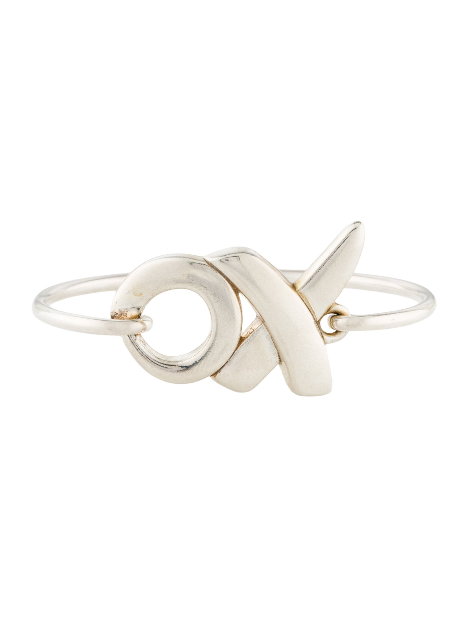 Tiffany & Co. Graffiti Hugs & Kisses Hook Bracelet