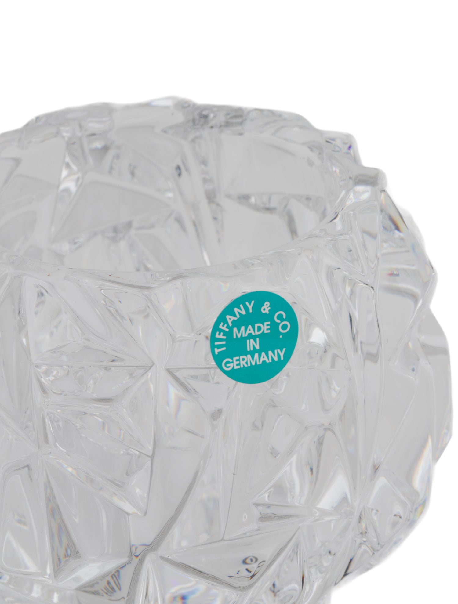 Tiffany & Co. Rock Cut Votive Candleholder