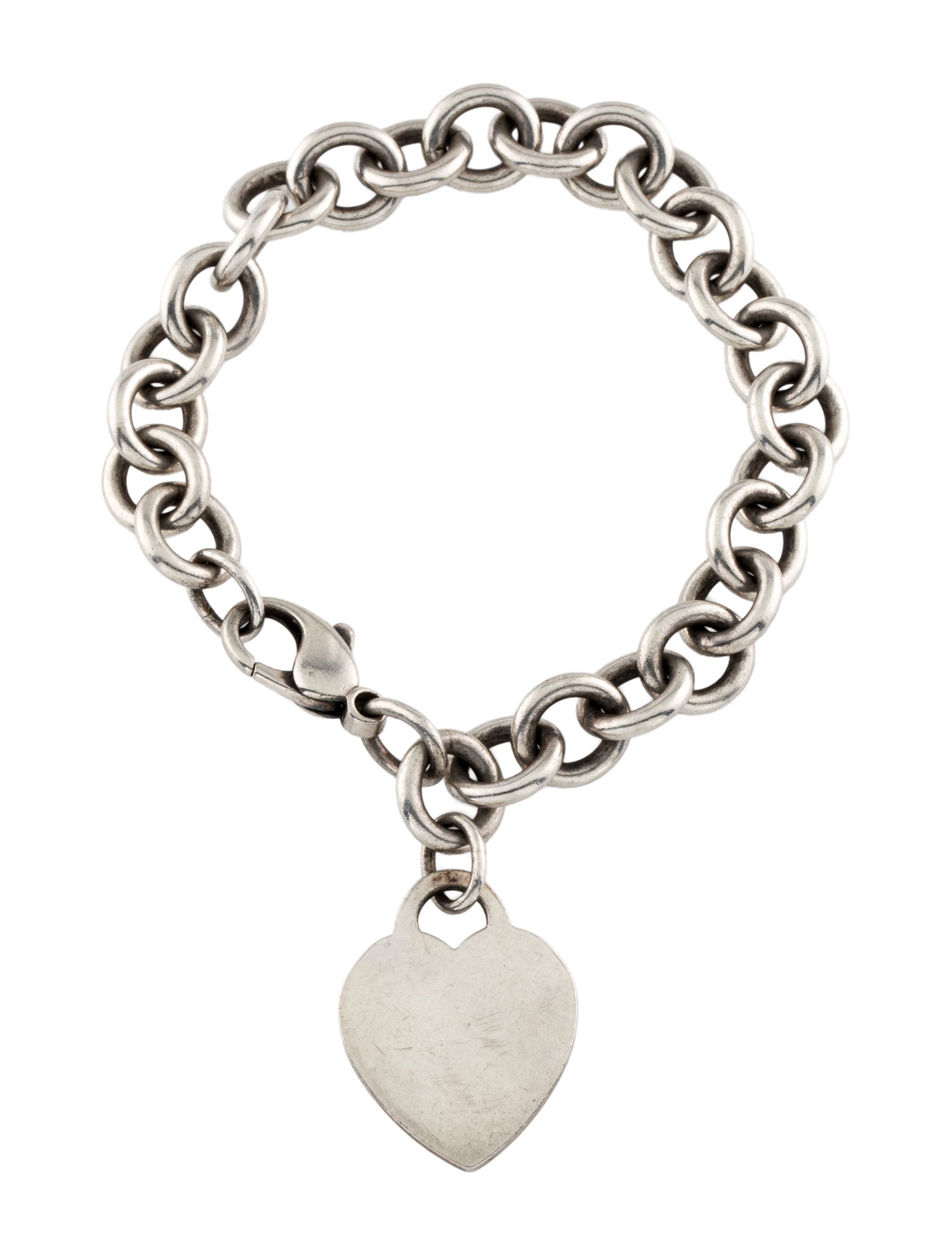 Tiffany & Co. Heart Tag Charm Bracelet