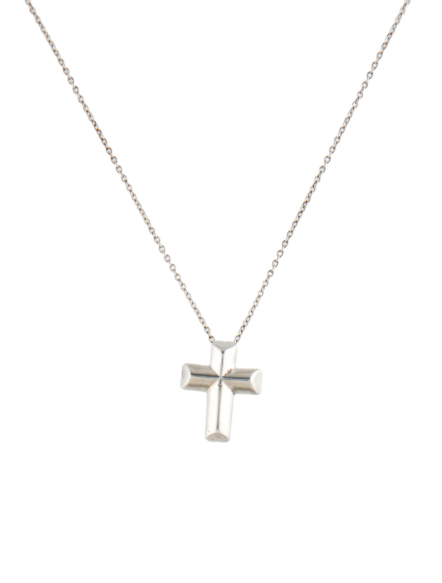 Tiffany & Co. Vintage Paloma Picasso Cross Pendant Necklace