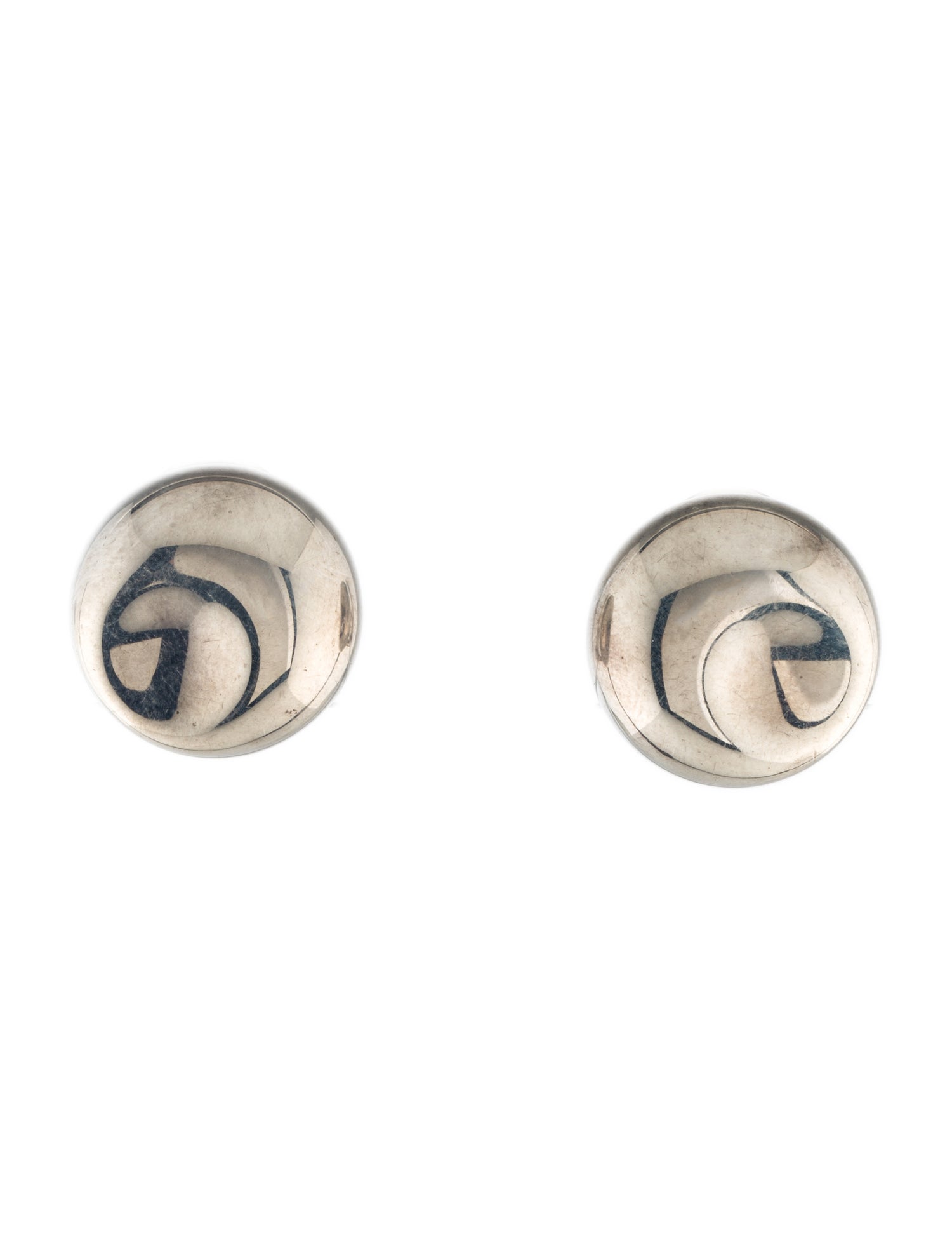 Tiffany & Co. Thumbprint Clip-On Earrings
