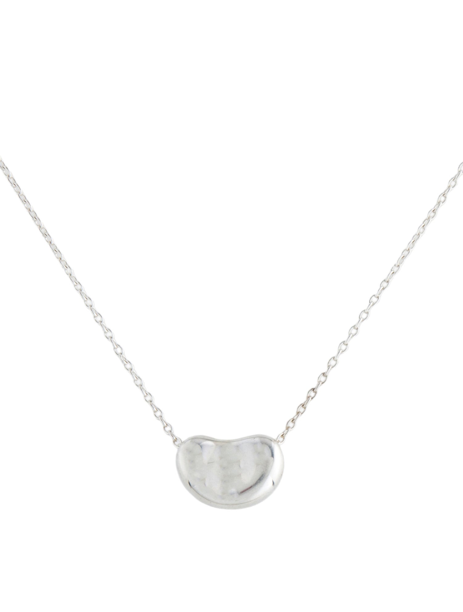 Tiffany & Co. Bean Pendant Necklace
