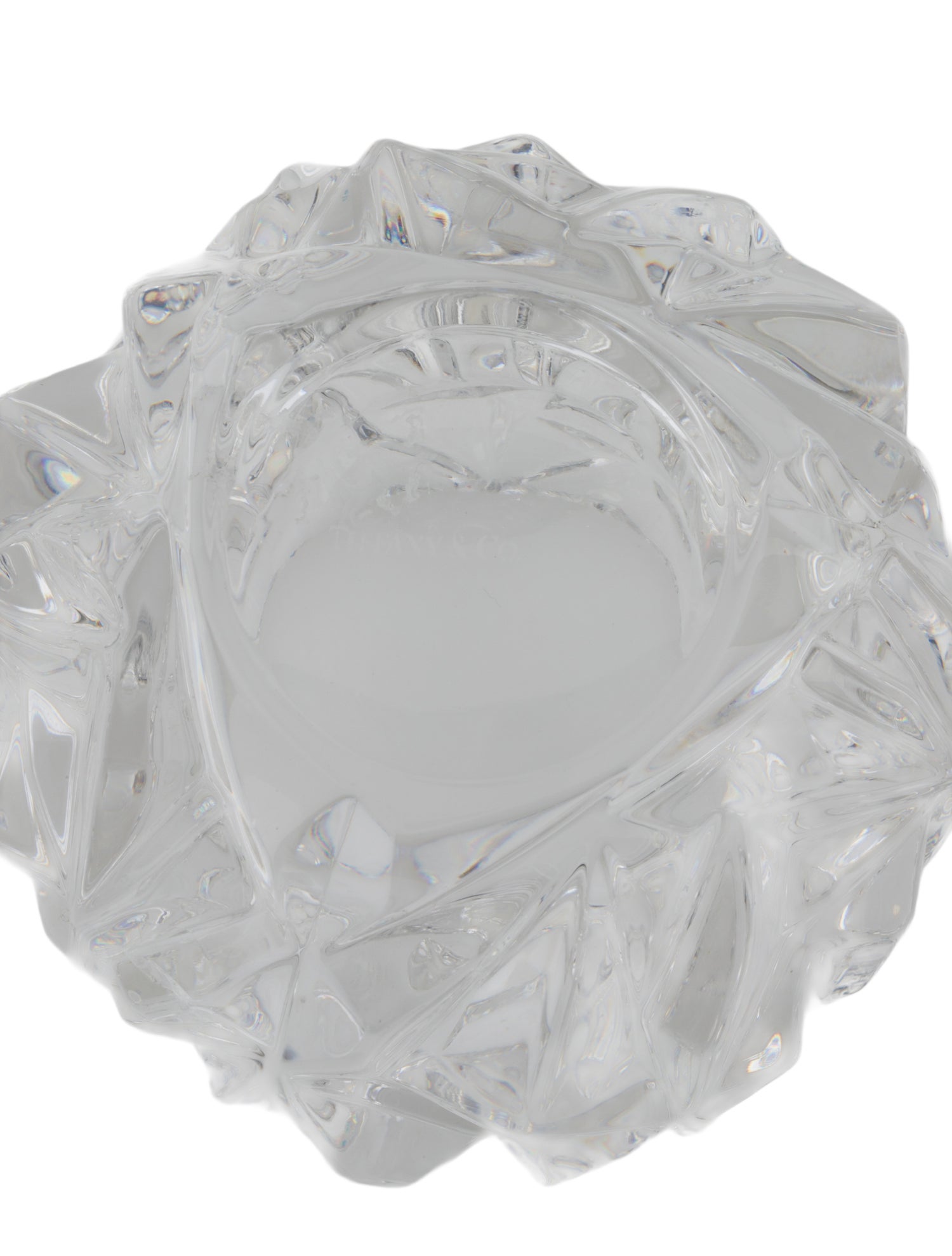 Tiffany & Co. Rock Cut Votive Candleholder