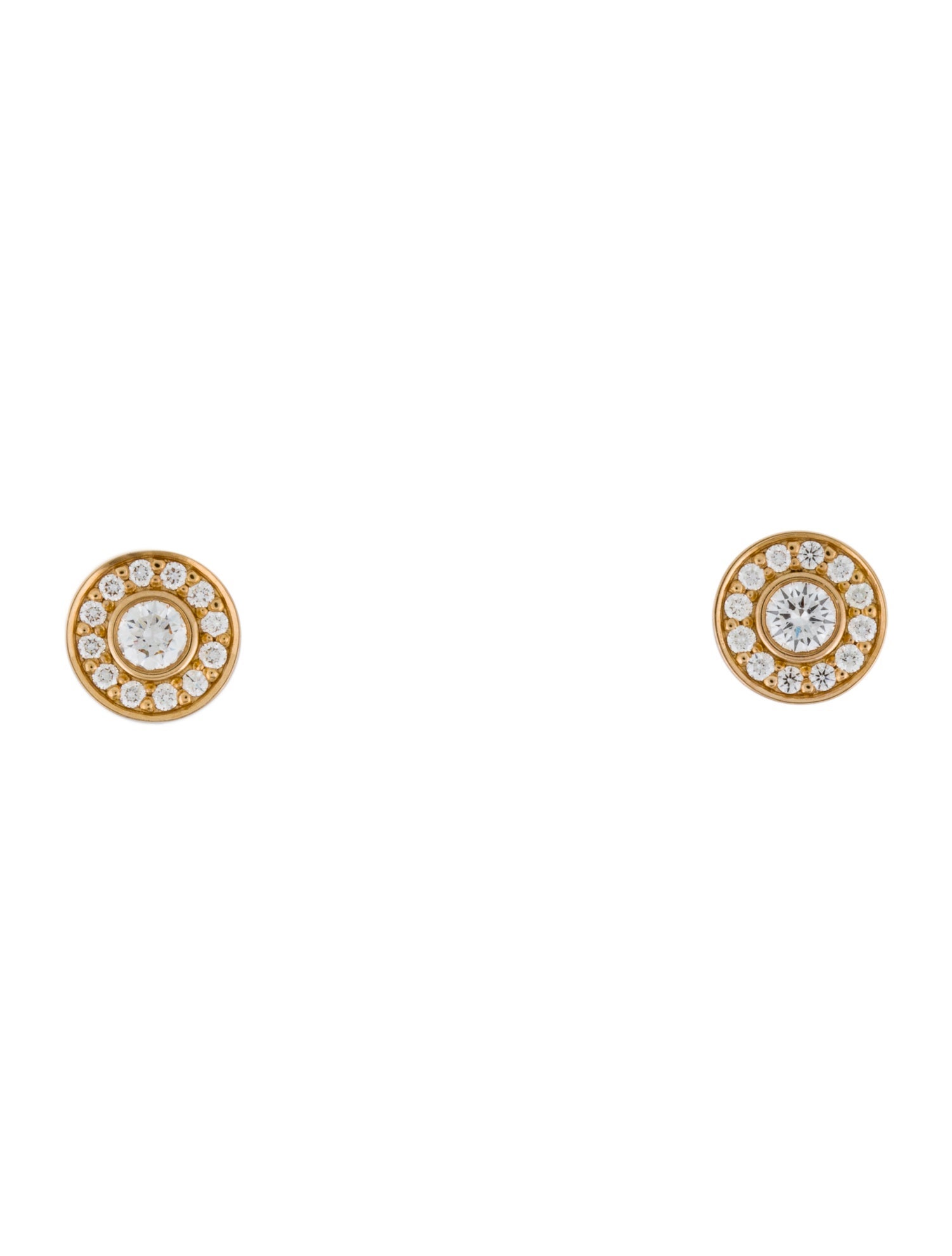 Tiffany & Co. 18K Diamond Stud Earrings