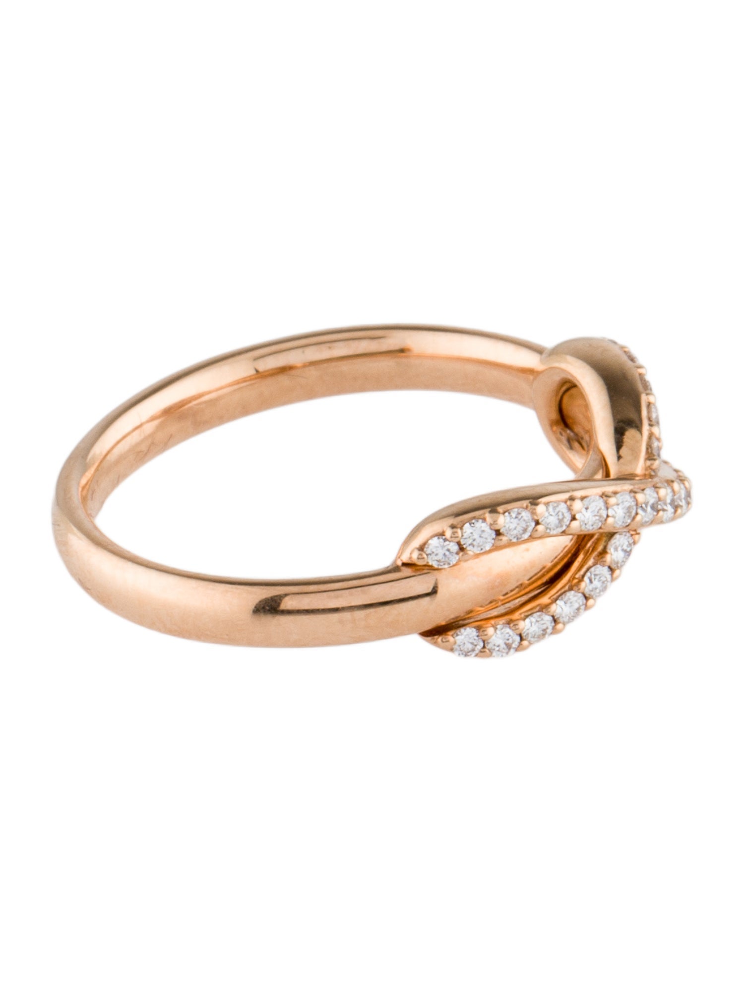 Tiffany & Co. 18K Diamond Infinity Ring
