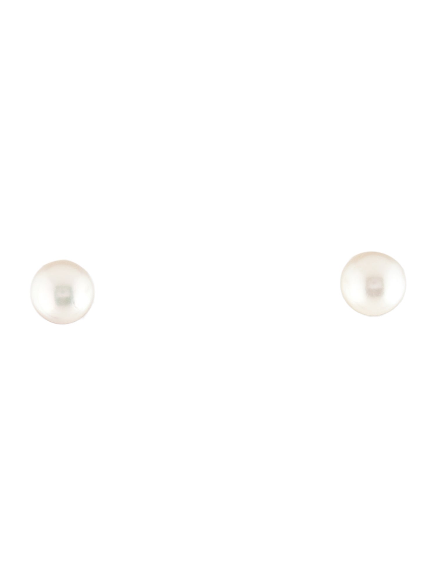 Tiffany & Co. 18K Pearl Stud Earrings