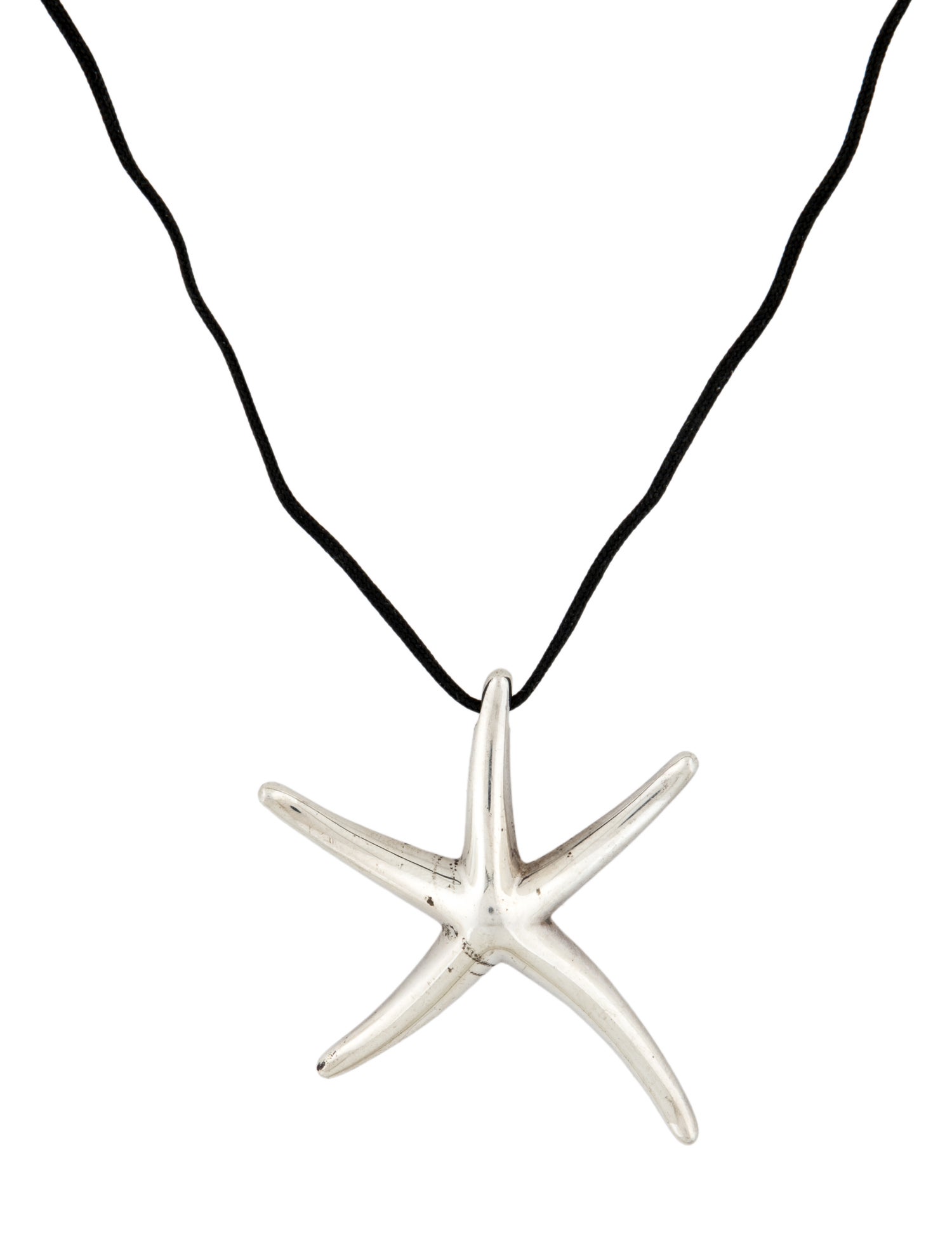 Tiffany & Co. Starfish Pendant Necklace