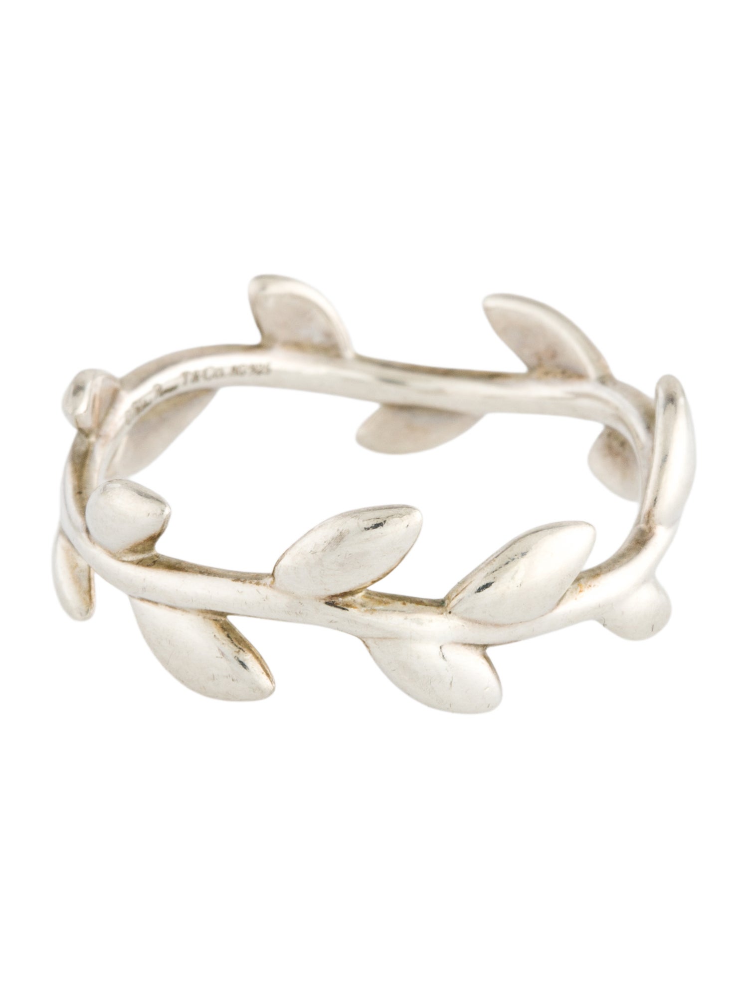 Tiffany & Co. Olive Leaf Band Ring, Narrow