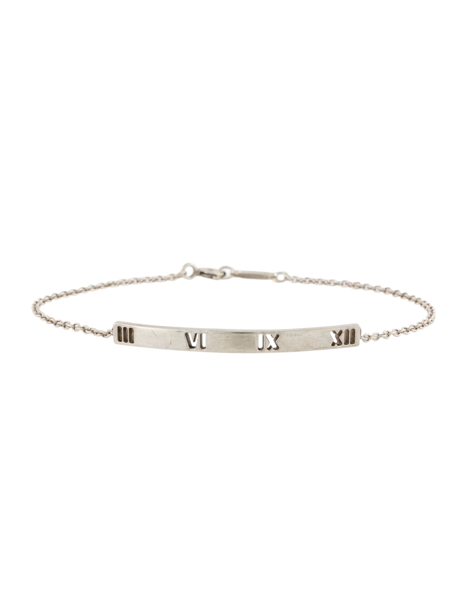 Tiffany & Co. Atlas Pierced Bar Bracelet
