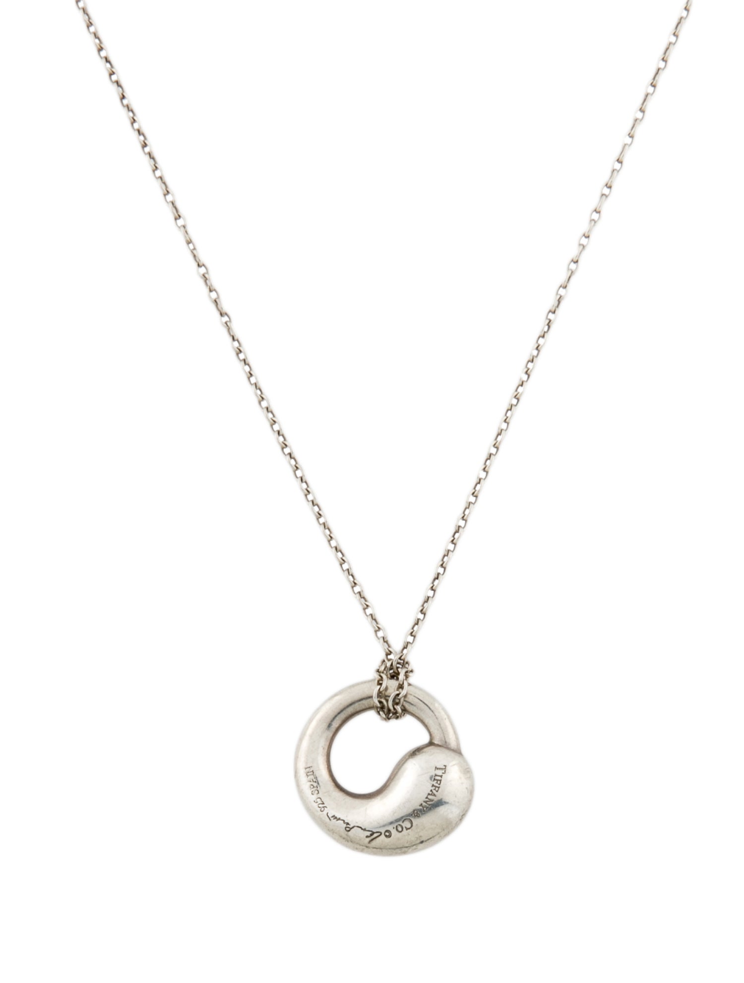 Tiffany & Co. Eternal Circle Pendant Necklace