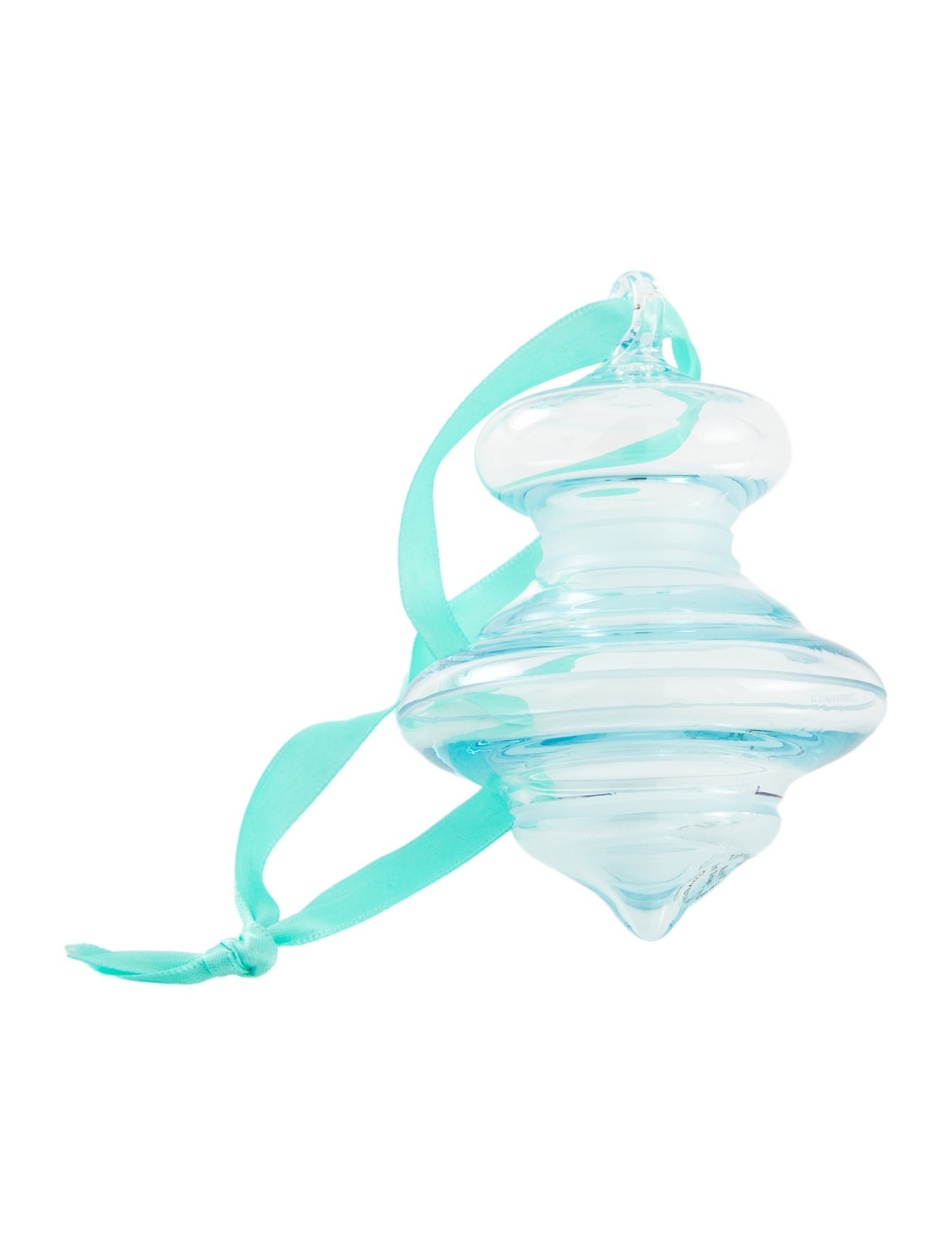 Tiffany & Co. Crystal Spinning Top Ornament