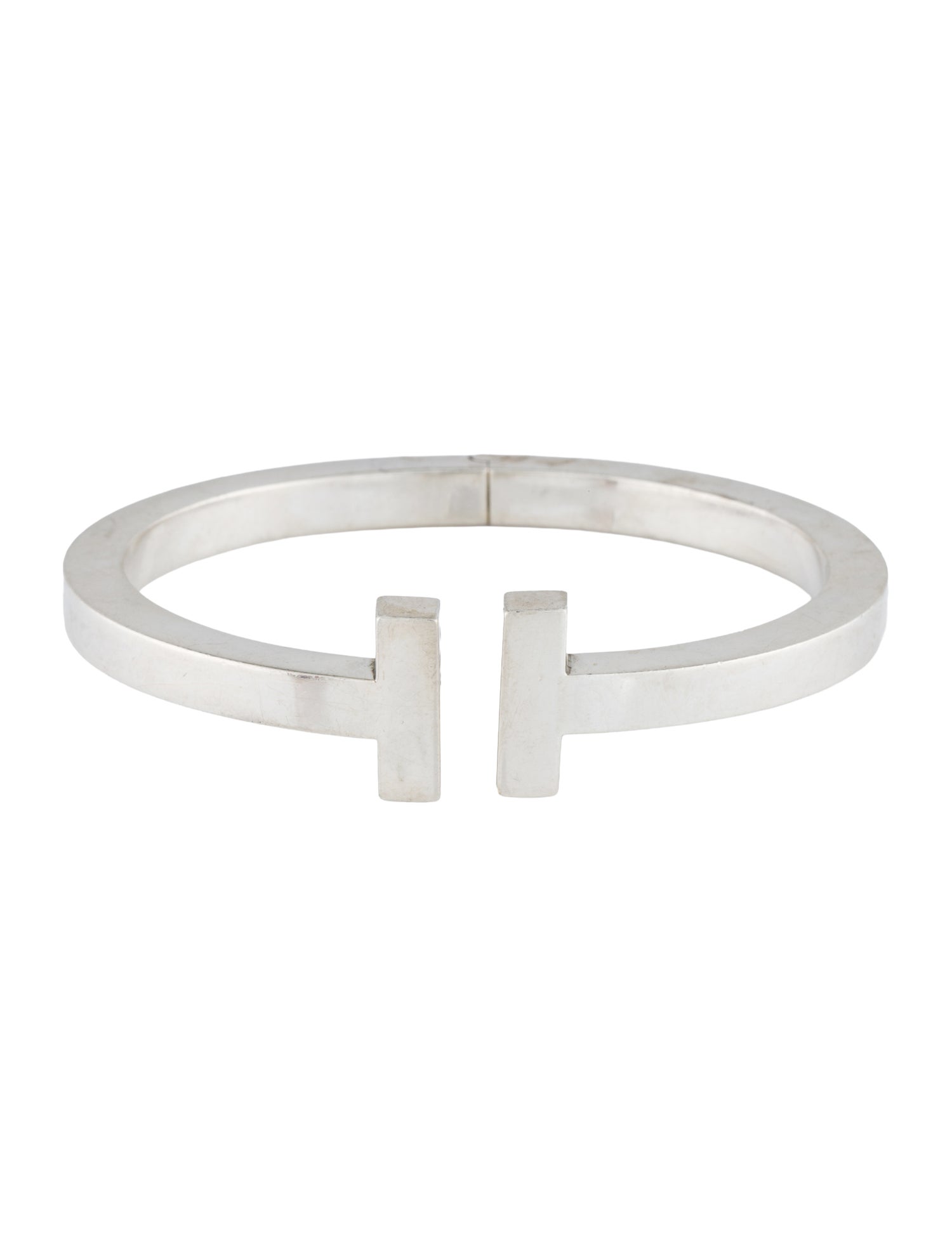 Tiffany & Co. T Square Hinged Cuff Bracelet