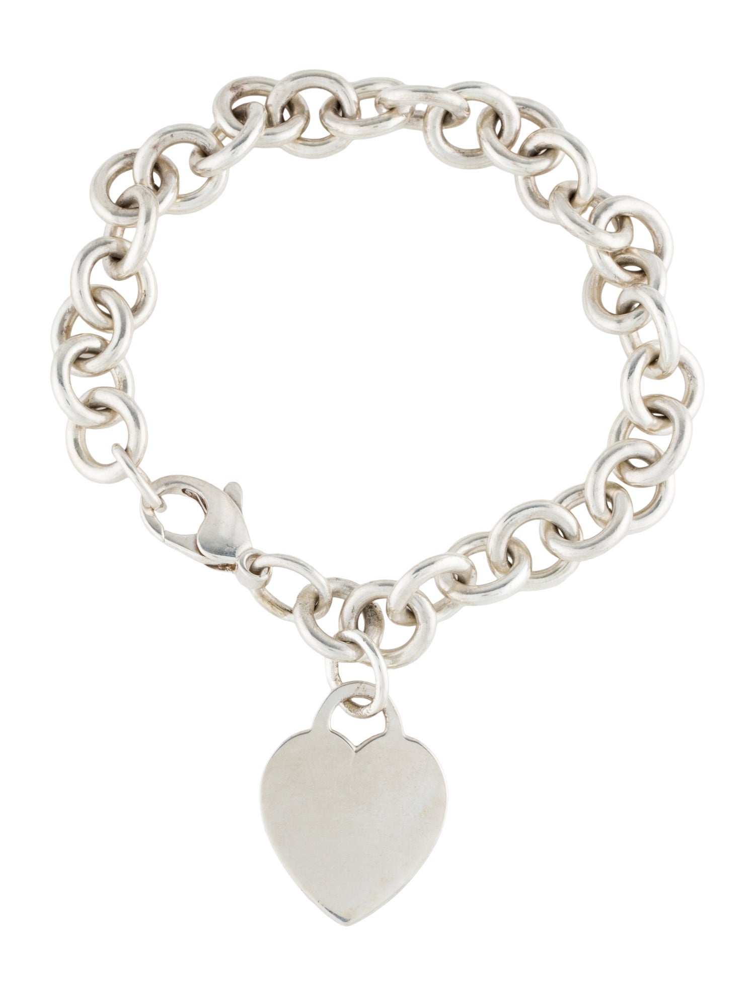 Tiffany & Co. Heart Tag Charm Bracelet