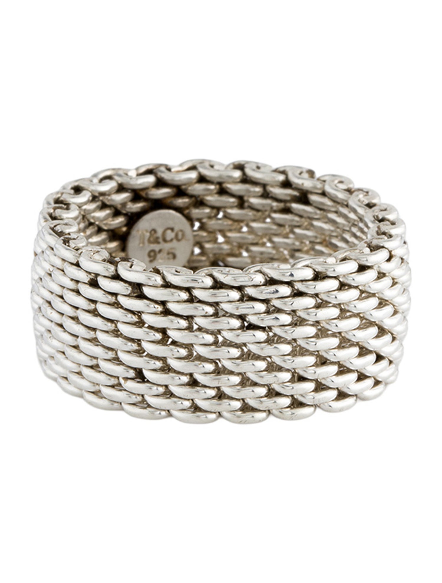 Tiffany & Co. Somerset Mesh Ring