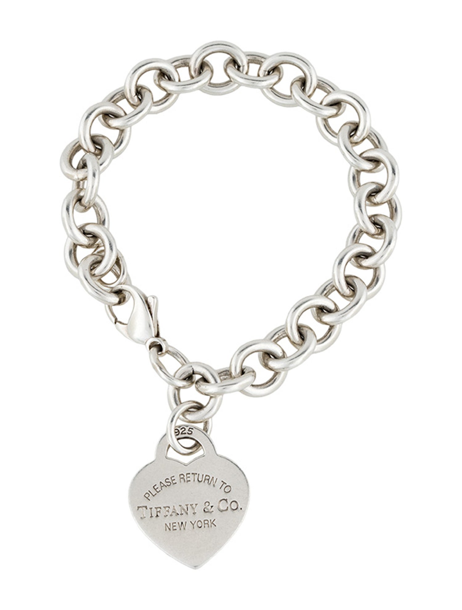 Tiffany & Co. Heart Tag Charm Bracelet