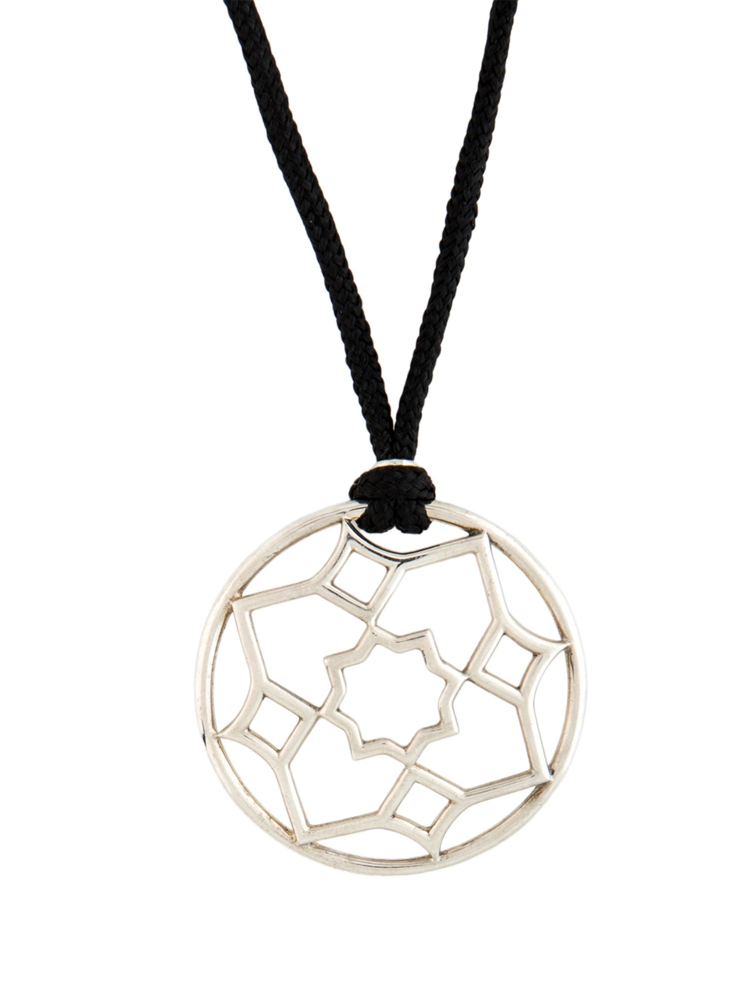 Tiffany & Co. Zellige Open Pendant Necklace