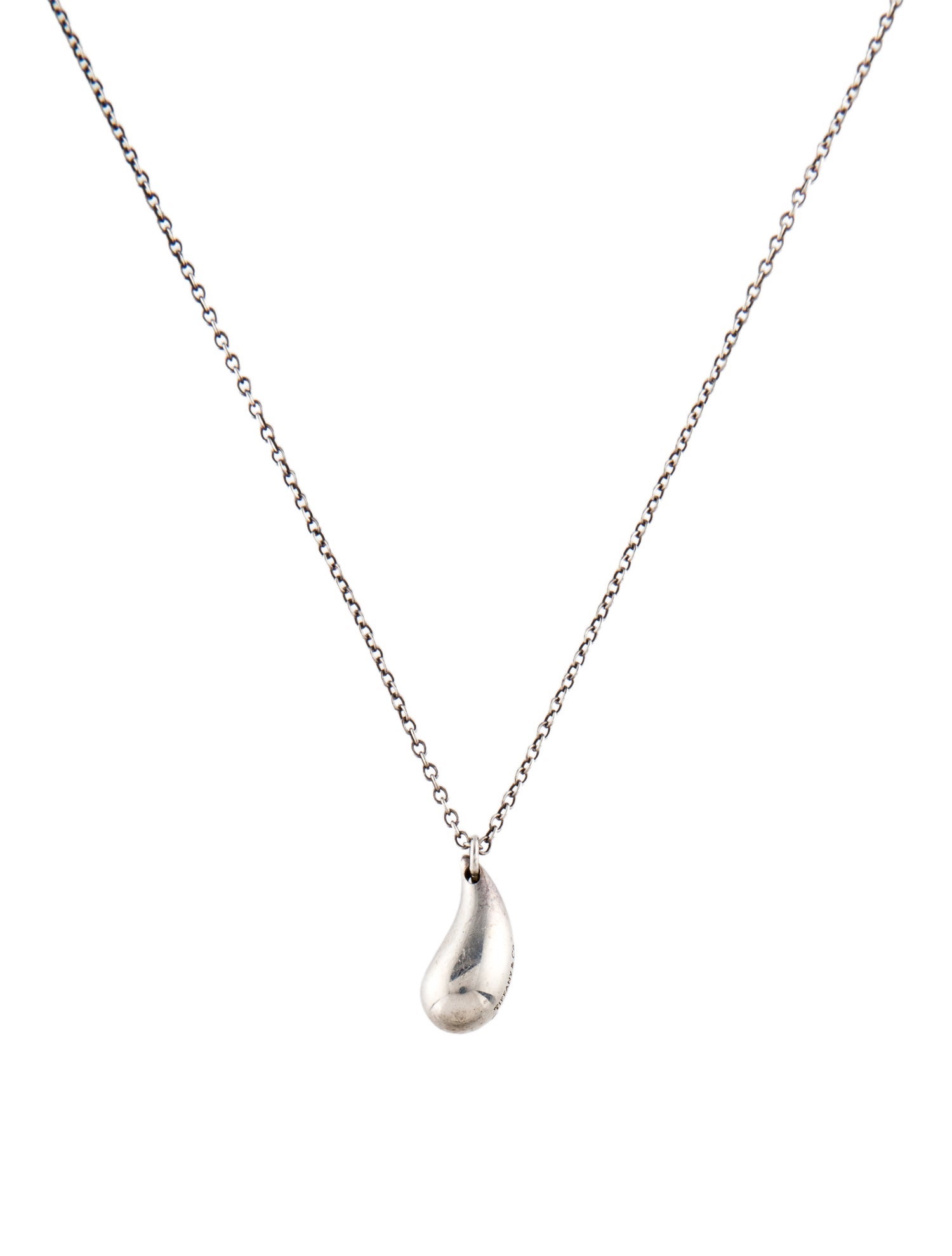 Tiffany & Co. Teardrop Pendant Necklace