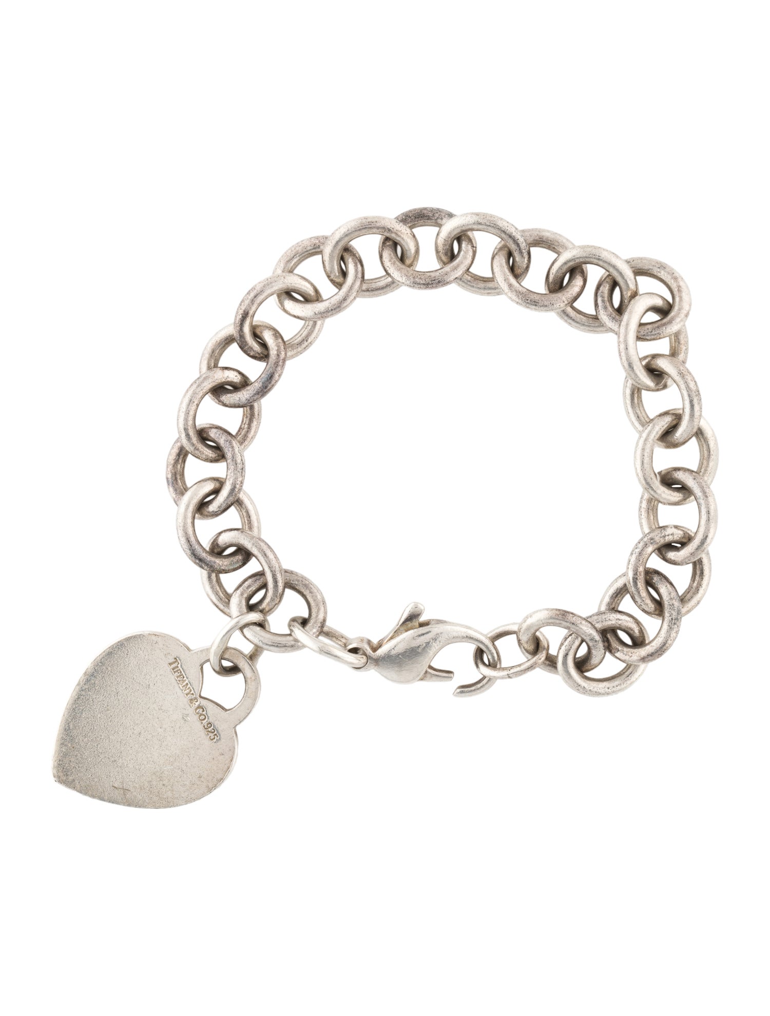 Tiffany & Co. Heart Tag Charm Bracelet