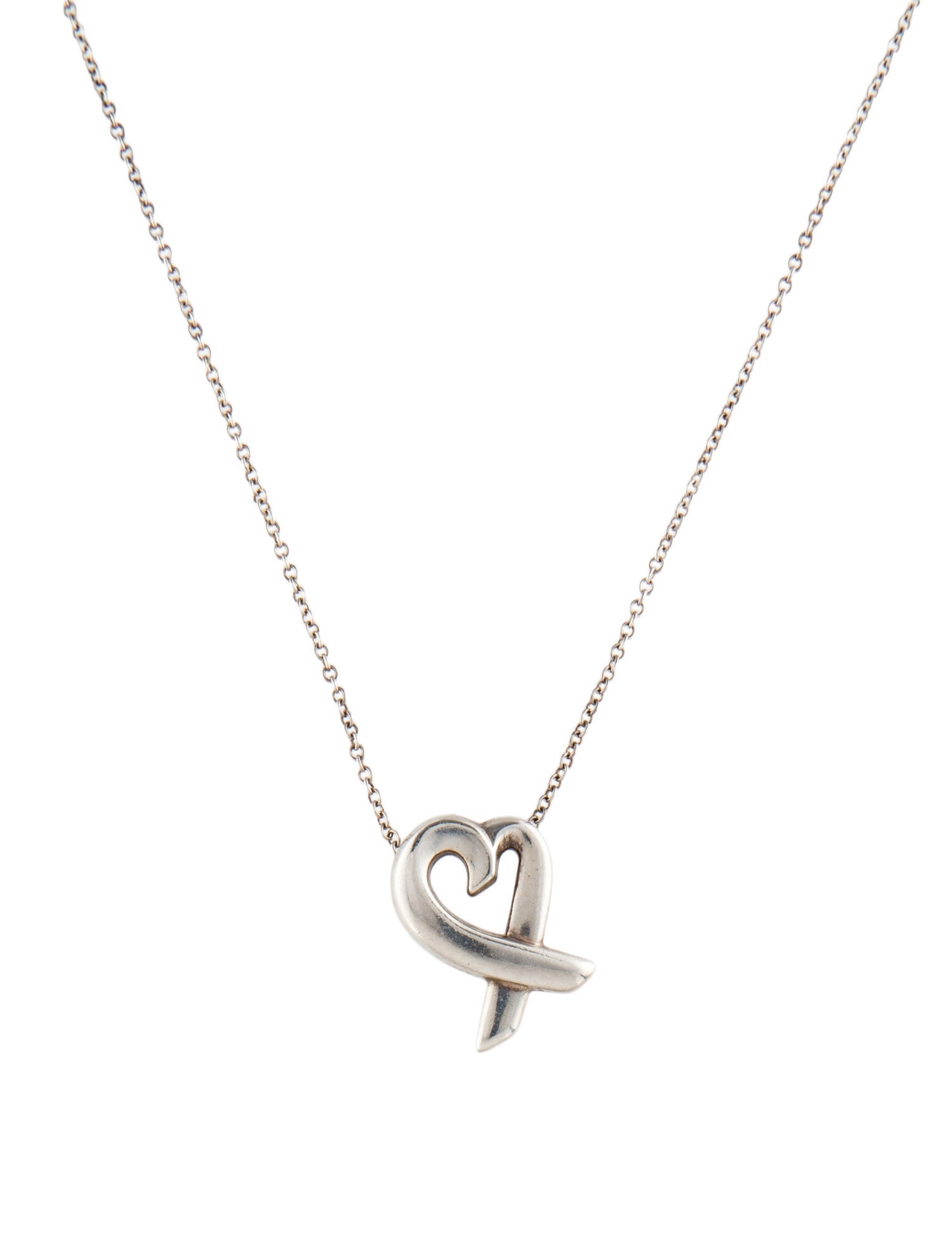 Tiffany & Co. Loving Heart Pendant Necklace
