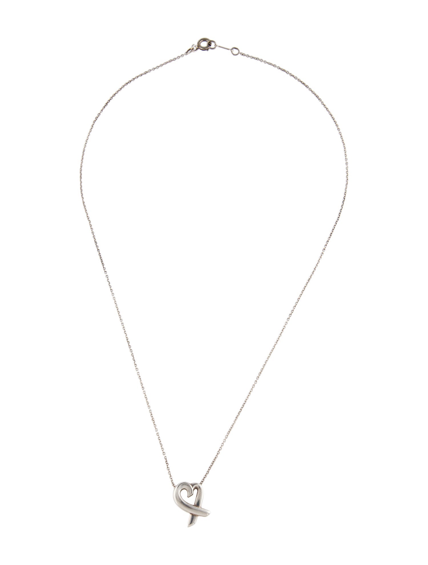 Tiffany & Co. Loving Heart Pendant Necklace