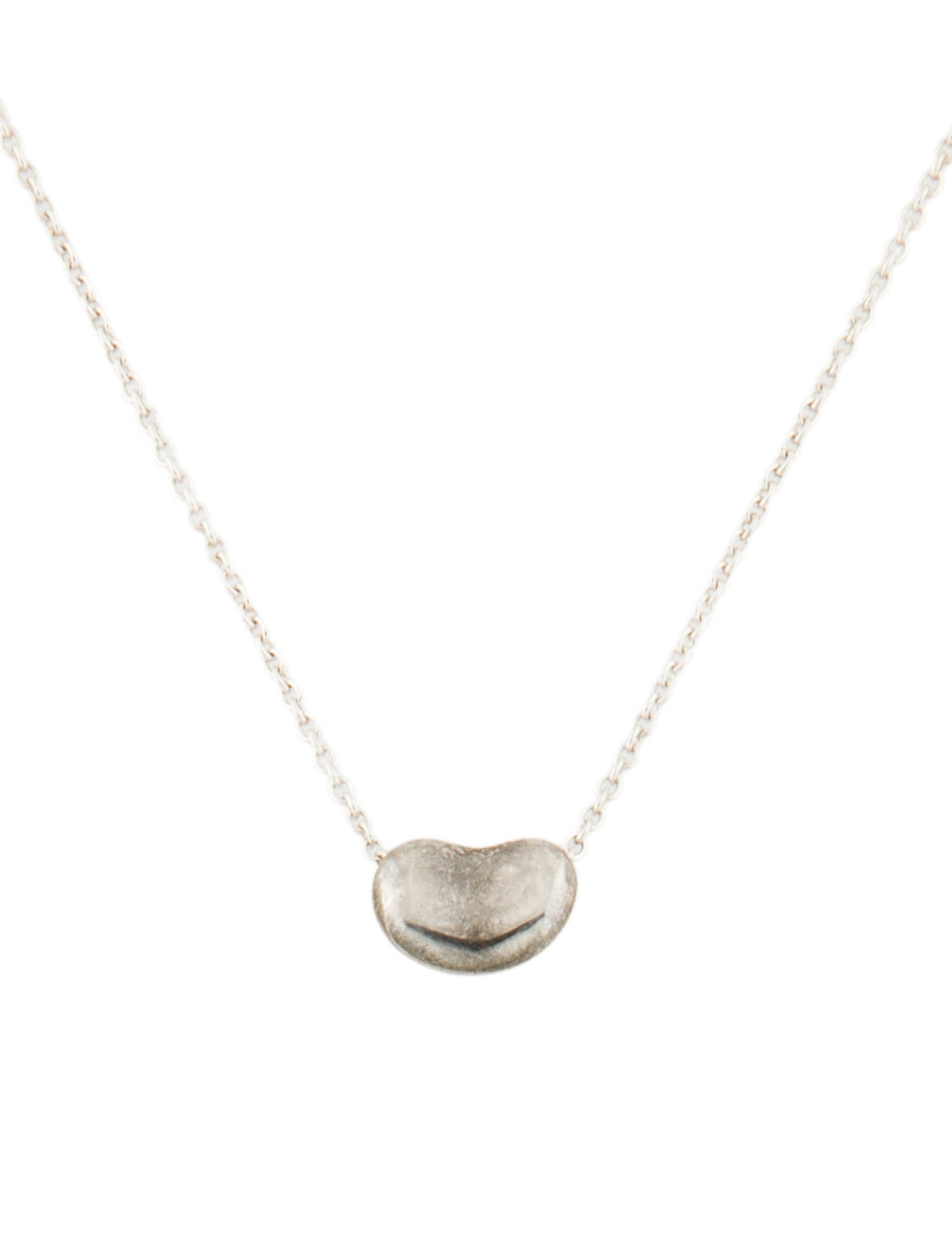 Tiffany & Co. Bean Design Pendant Necklace