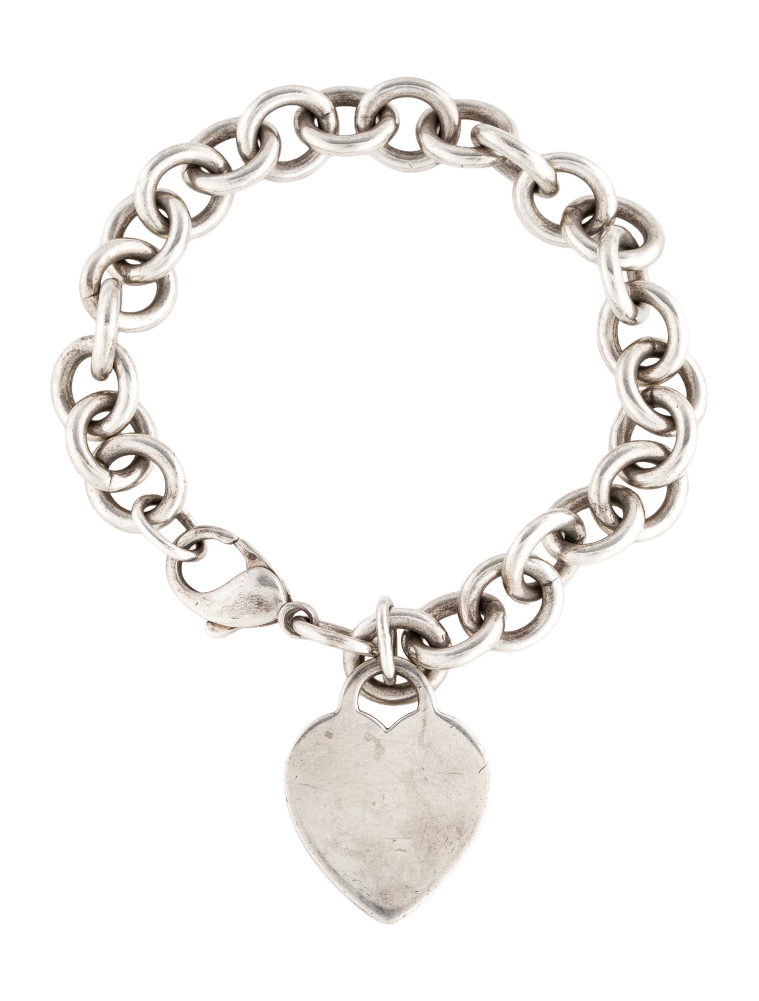 Tiffany & Co. Heart Tag Charm Bracelet