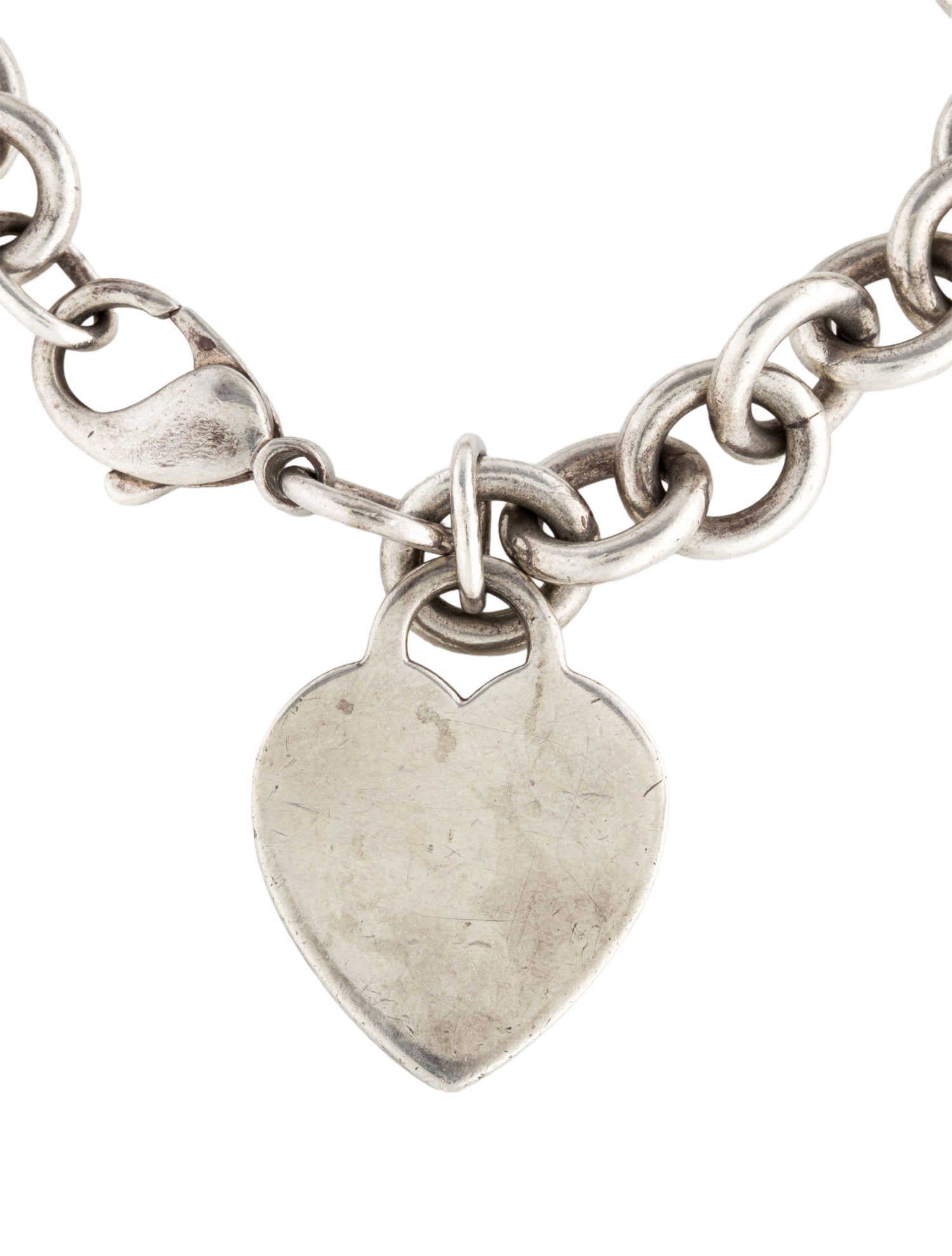 Tiffany & Co. Heart Tag Charm Bracelet