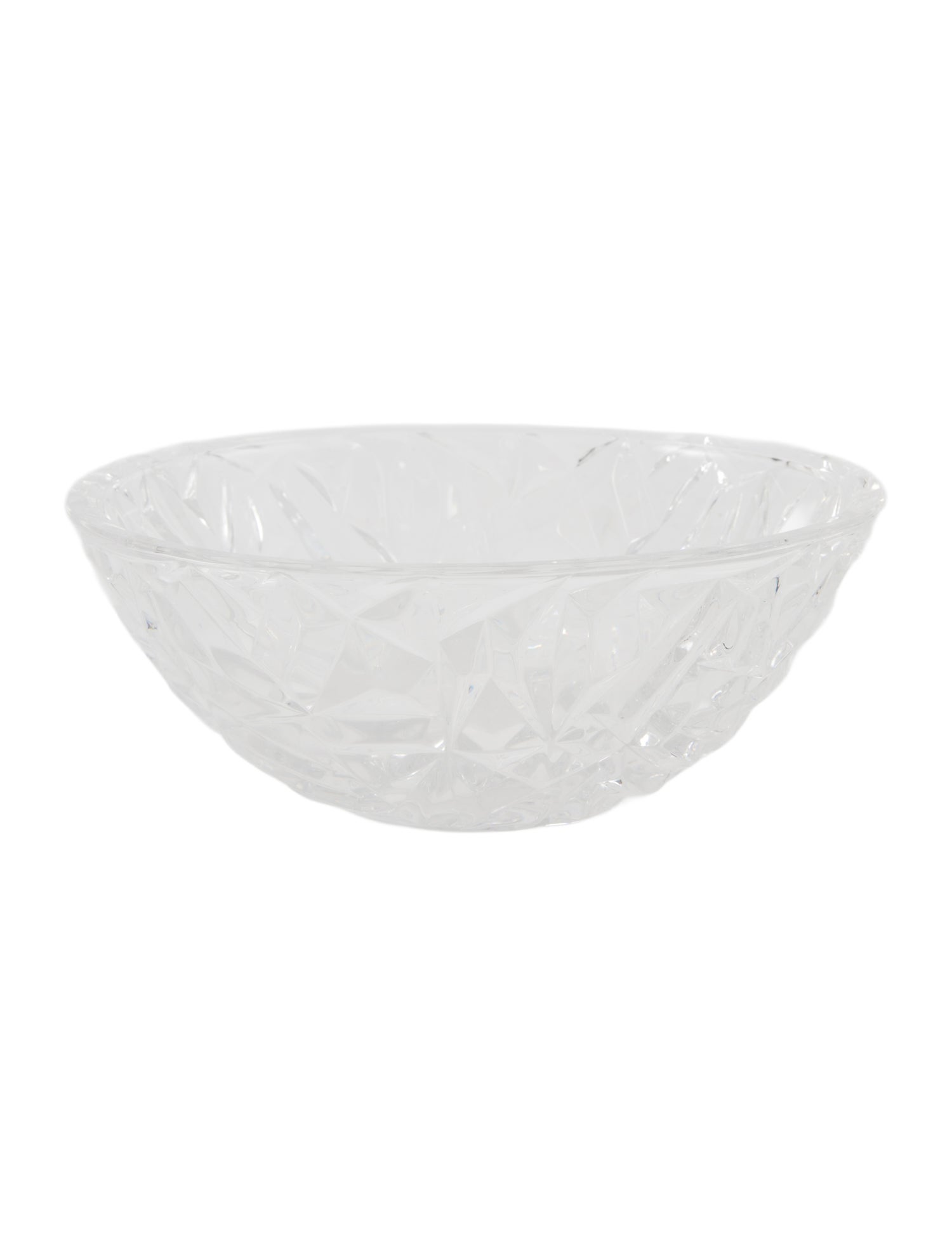 Tiffany & Co. Rock-Cut Crystal Bowl
