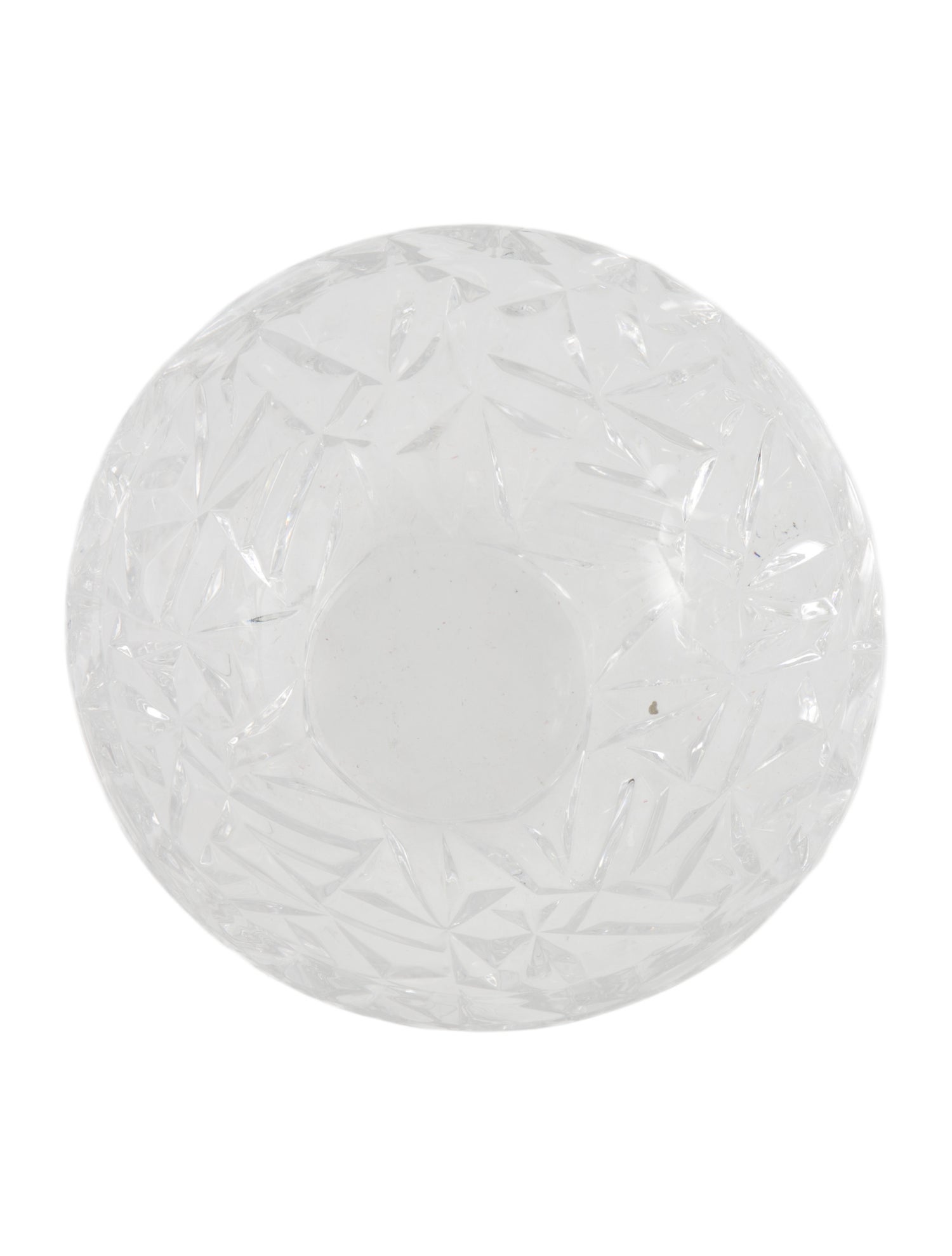 Tiffany & Co. Rock-Cut Crystal Bowl