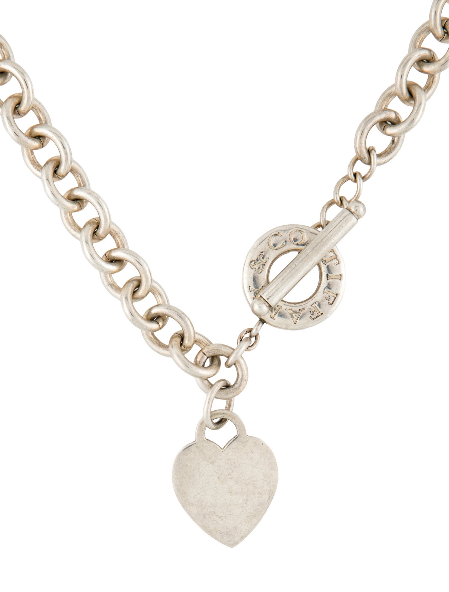 Tiffany & Co. Heart Tag Toggle Necklace