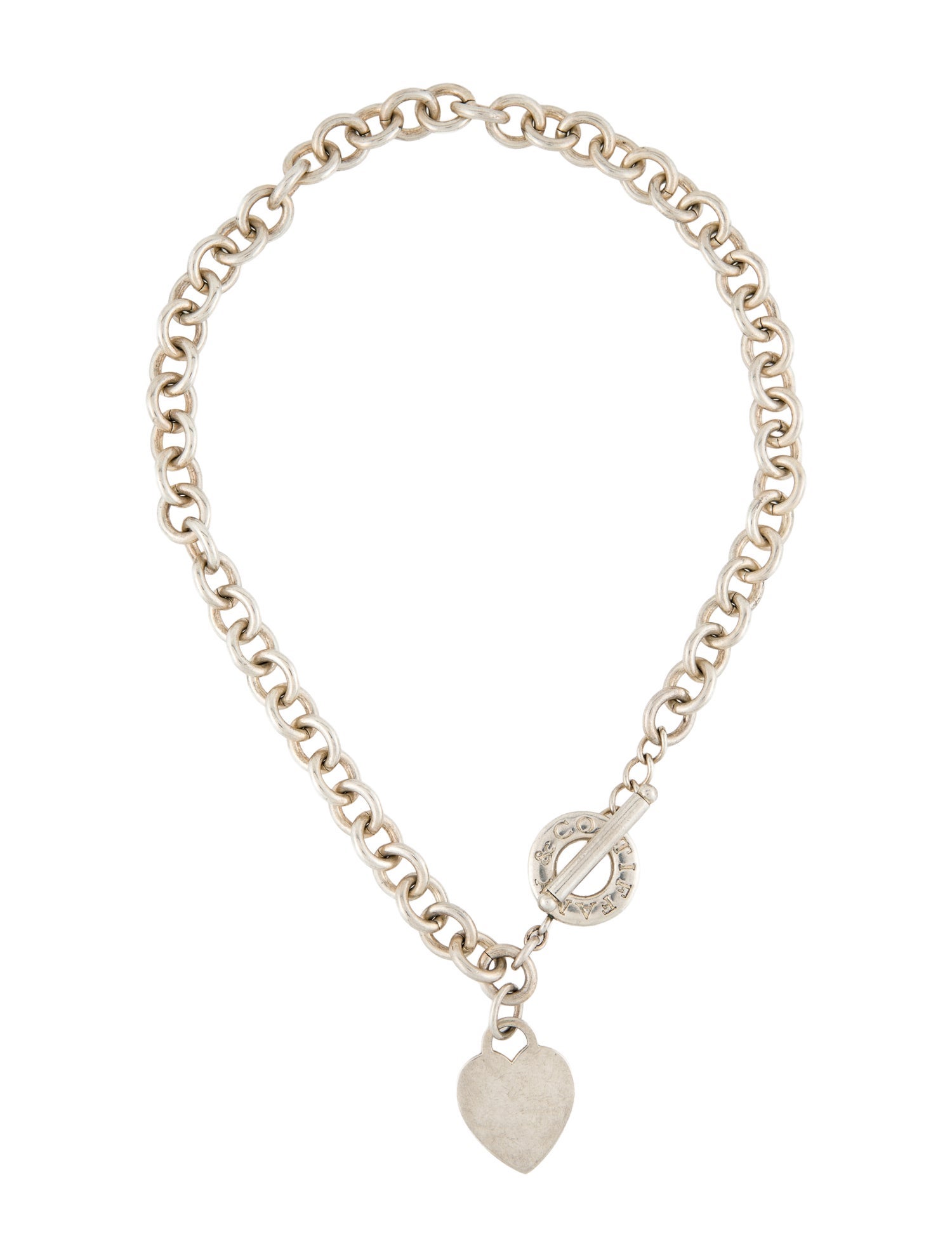 Tiffany & Co. Heart Tag Toggle Necklace
