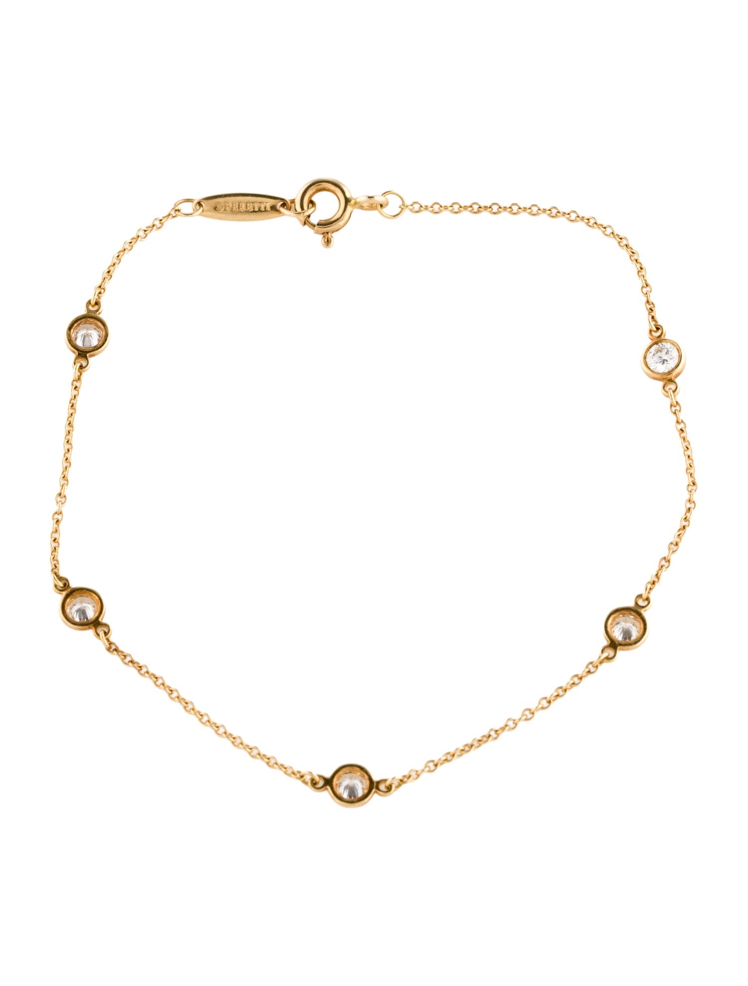 Tiffany & Co. 18K Diamonds By The Yard Bracelet