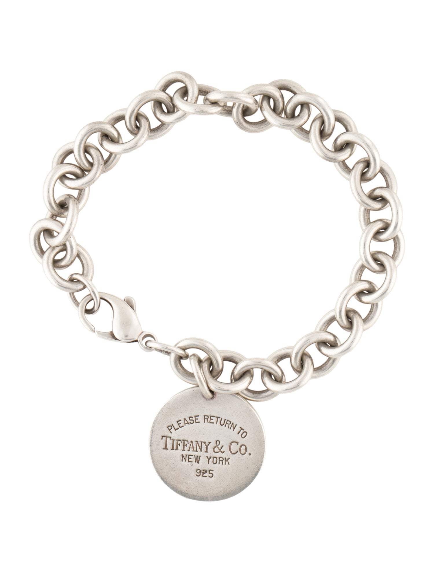 Tiffany & Co. Return to Tiffany Round Tag Bracelet