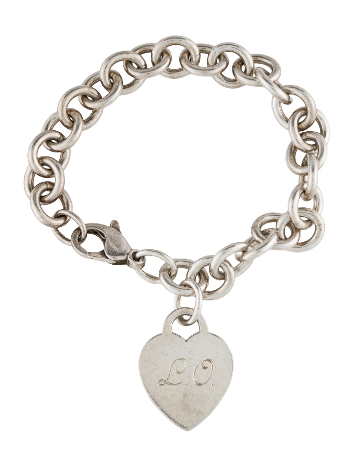Tiffany & Co. Heart Tag Charm Bracelet