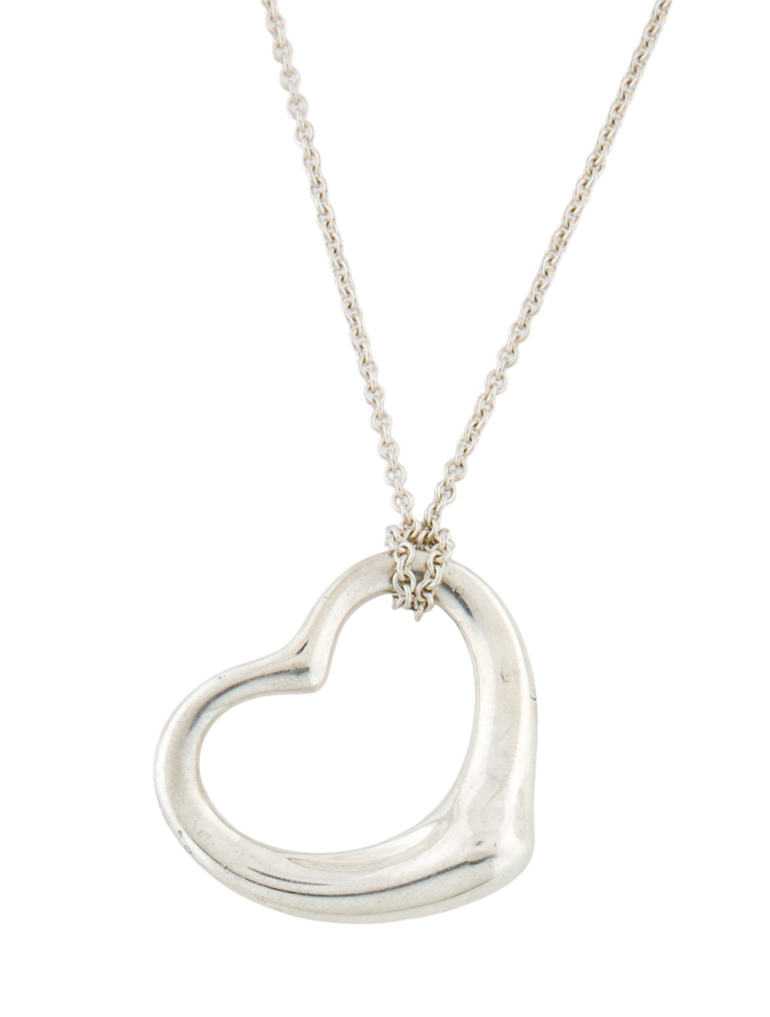 Tiffany & Co. Open Heart Pendant