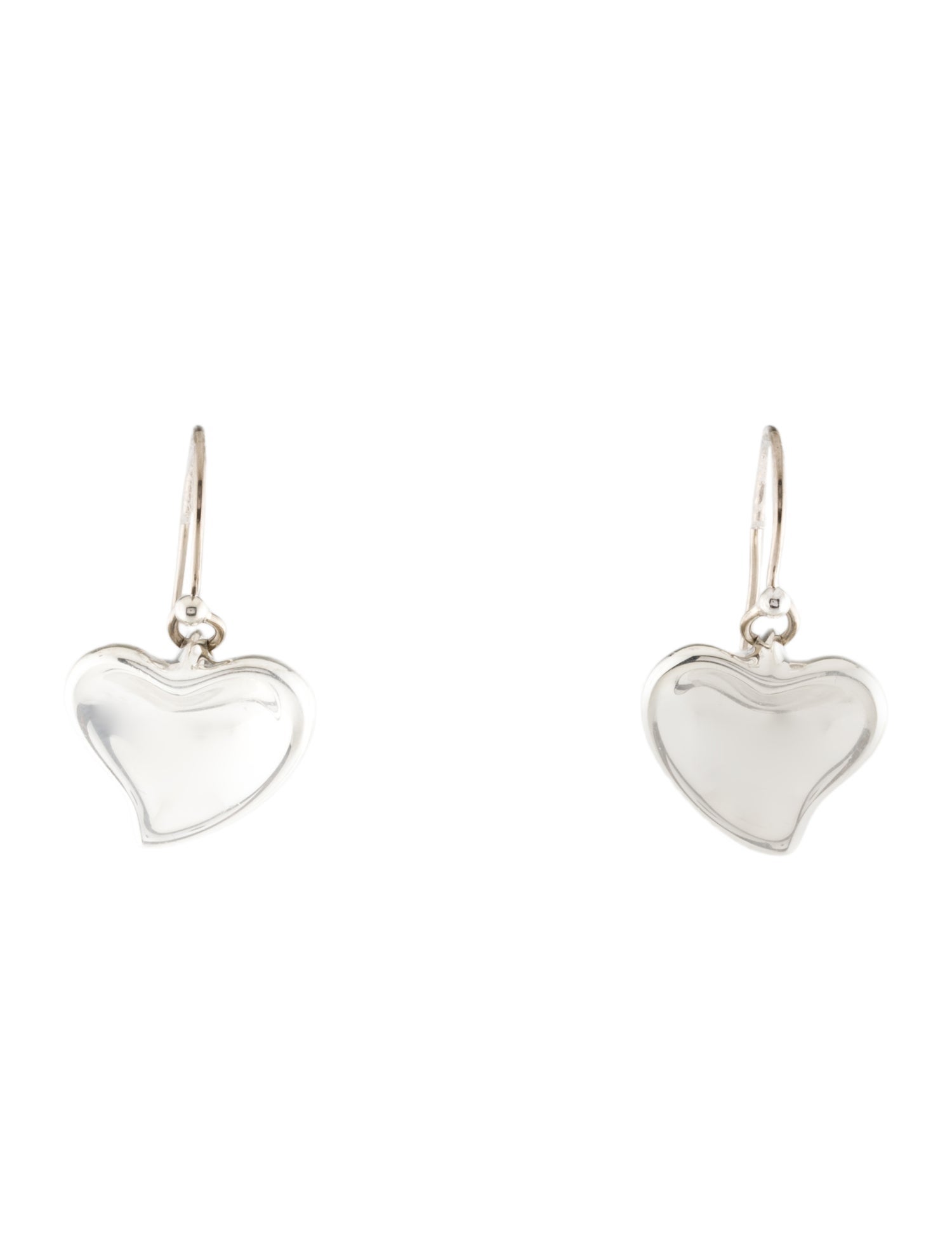 Tiffany & Co. Full Heart Drop Earrings