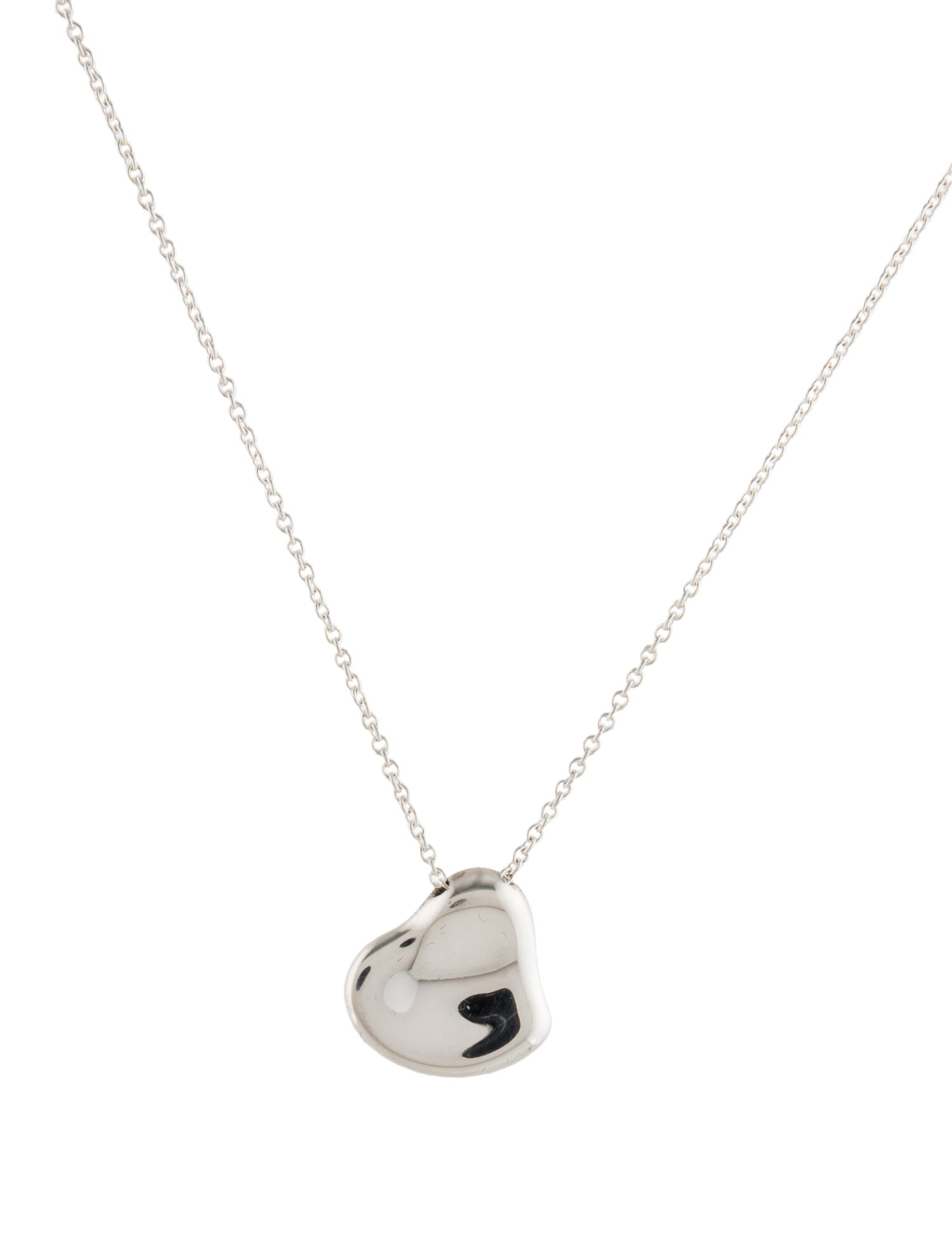 Tiffany & Co. Full Heart Pendant Necklace