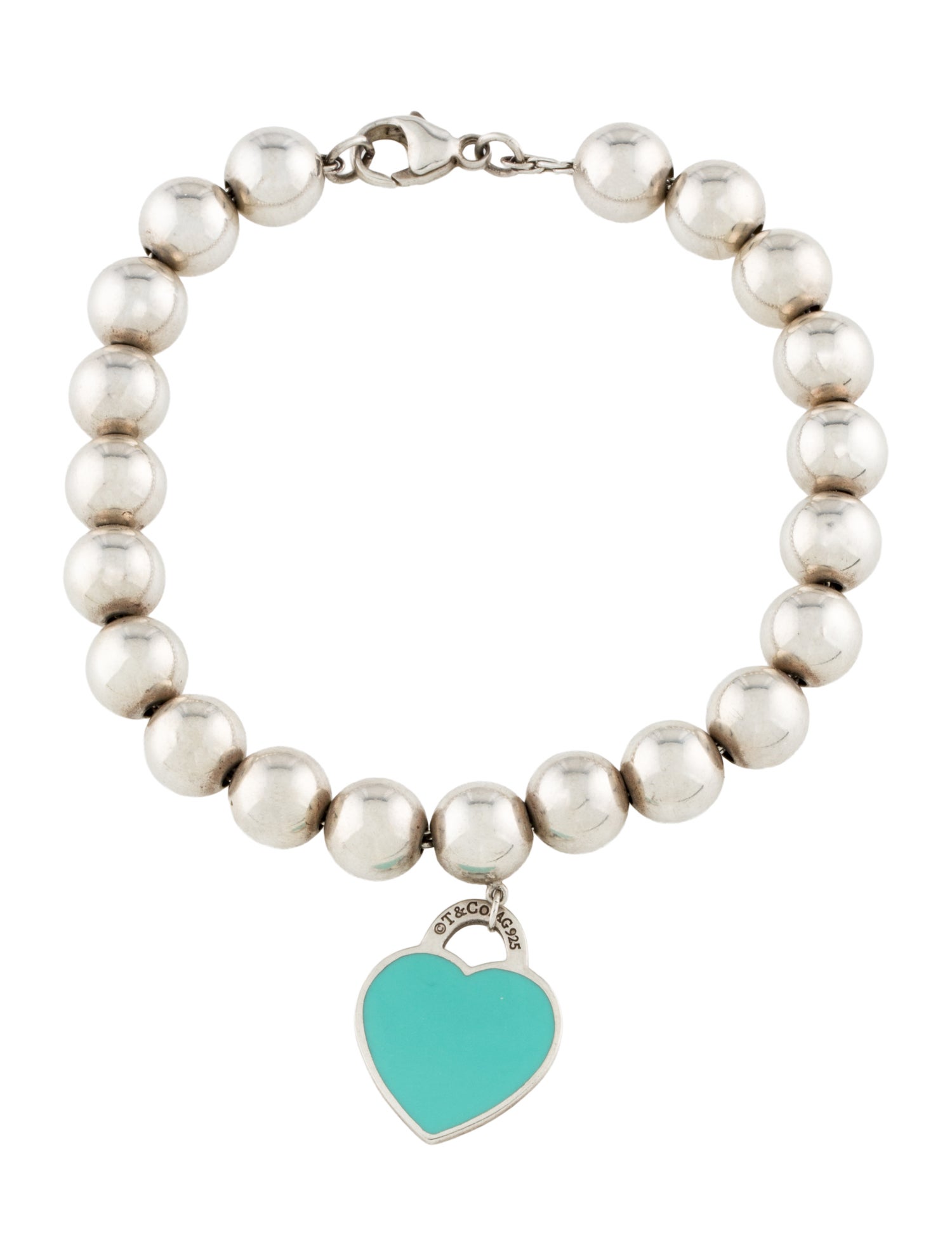 Tiffany & Co. Blue® Heart Tag Bead Bracelet
