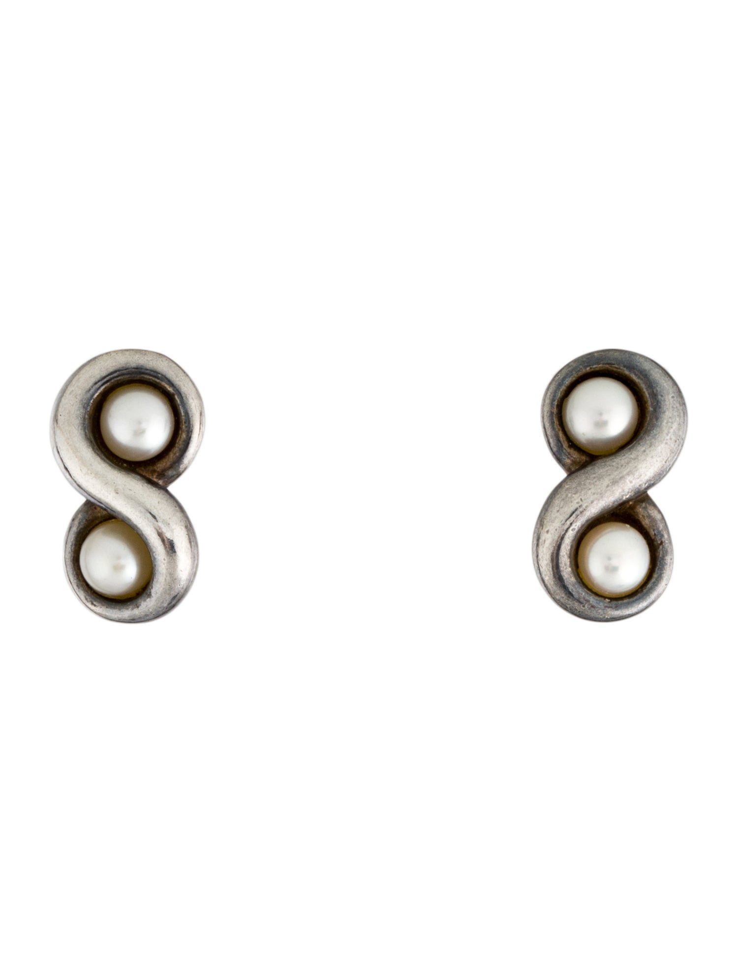 Tiffany & Co. Pearl Infinity Earrings