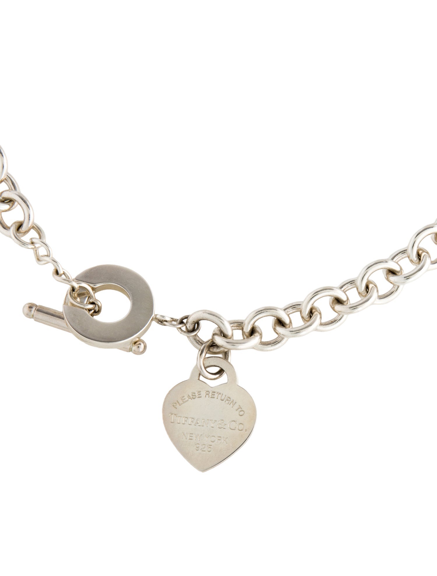 Tiffany & Co. Heart Tag Toggle Necklace