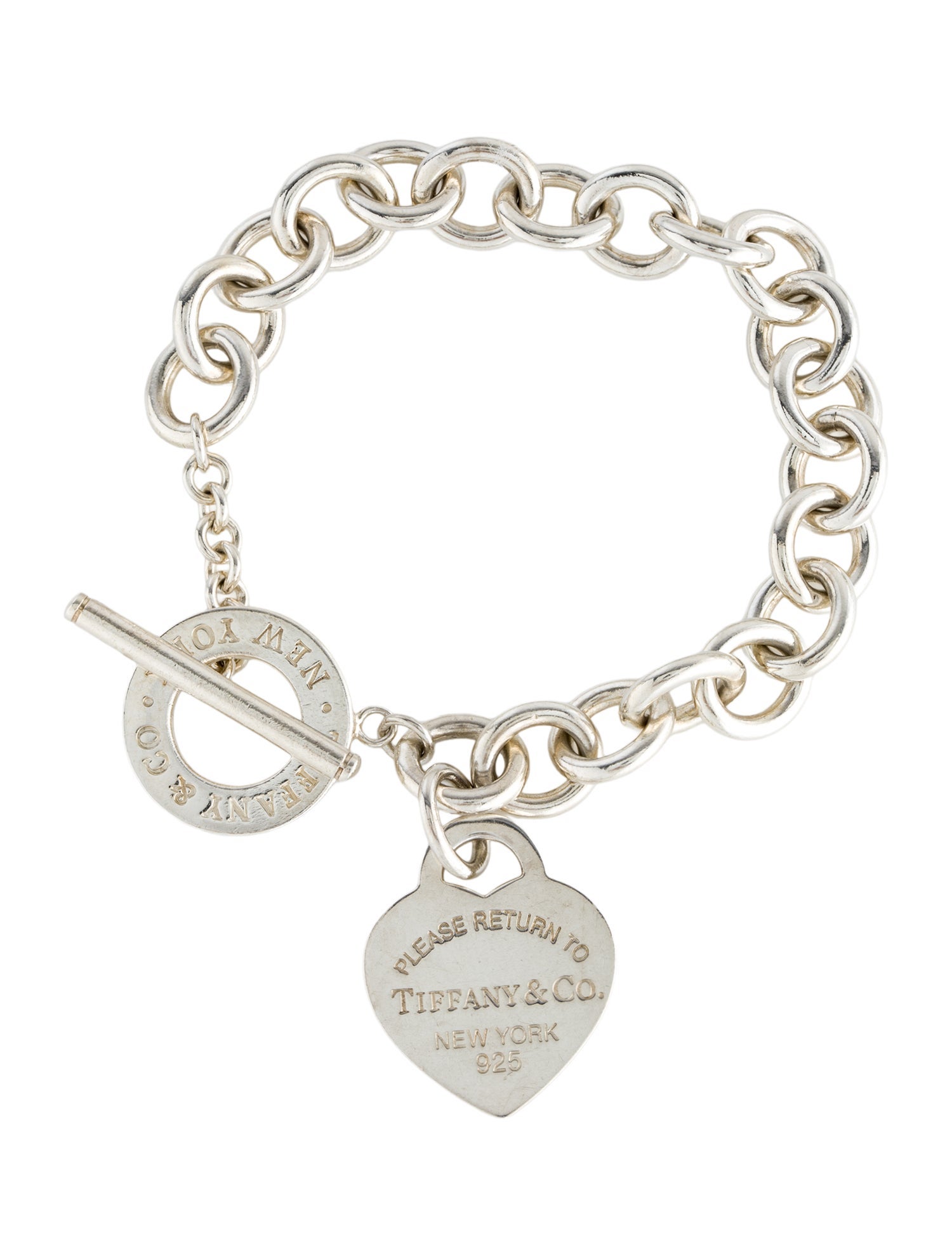 Tiffany & Co. Heart Tag Toggle Bracelet