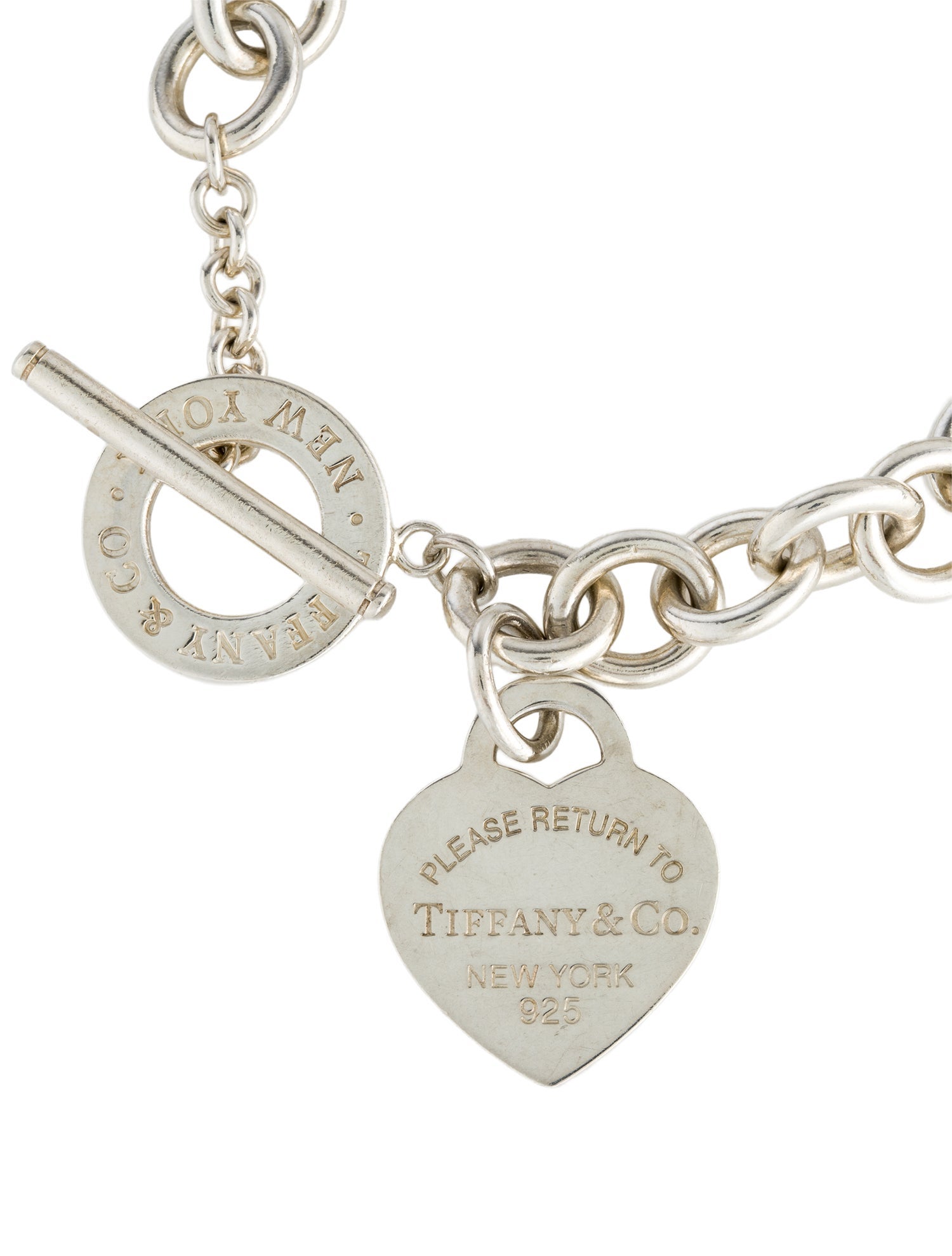 Tiffany & Co. Heart Tag Toggle Bracelet
