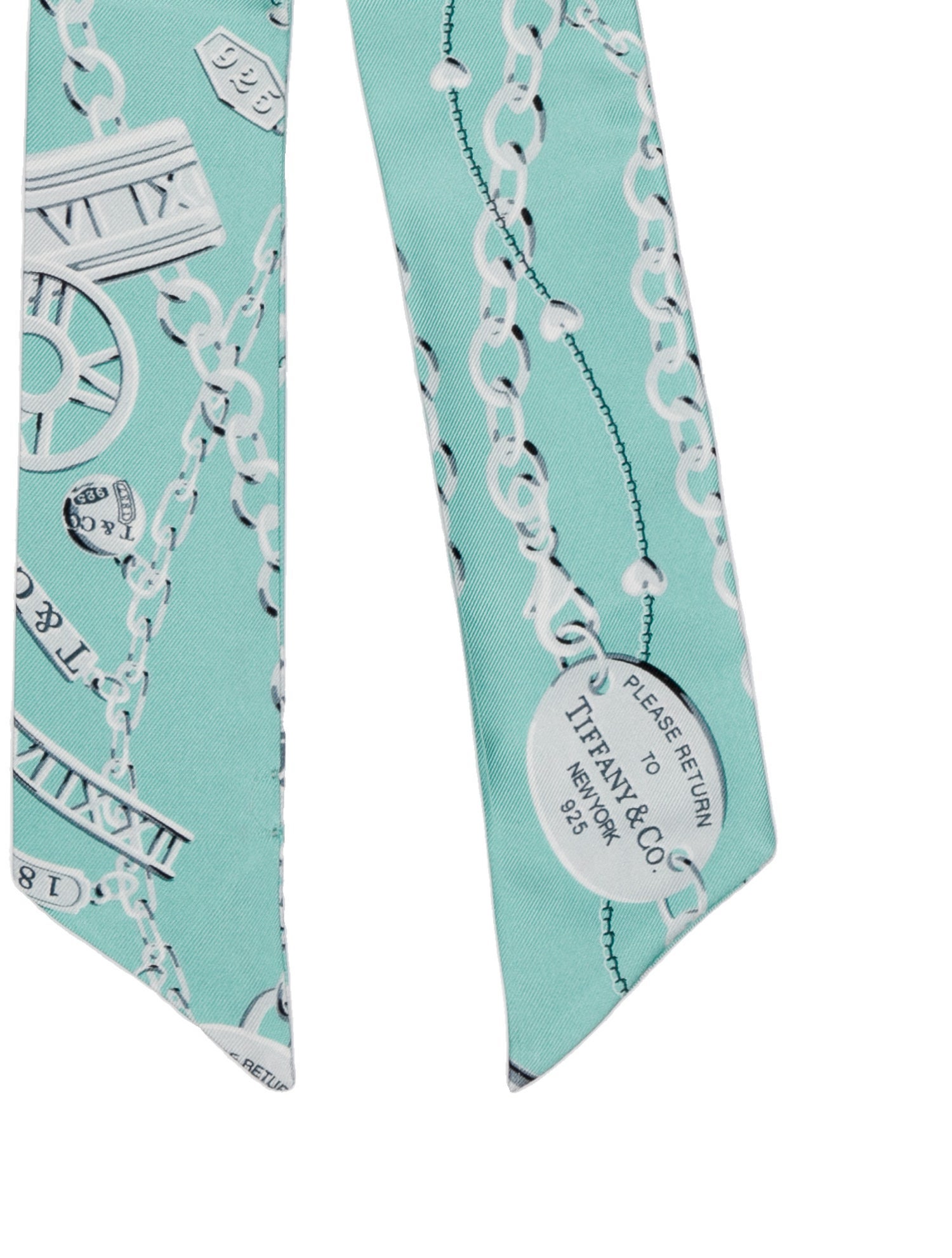 Tiffany & Co. Silk Printed Bandeau