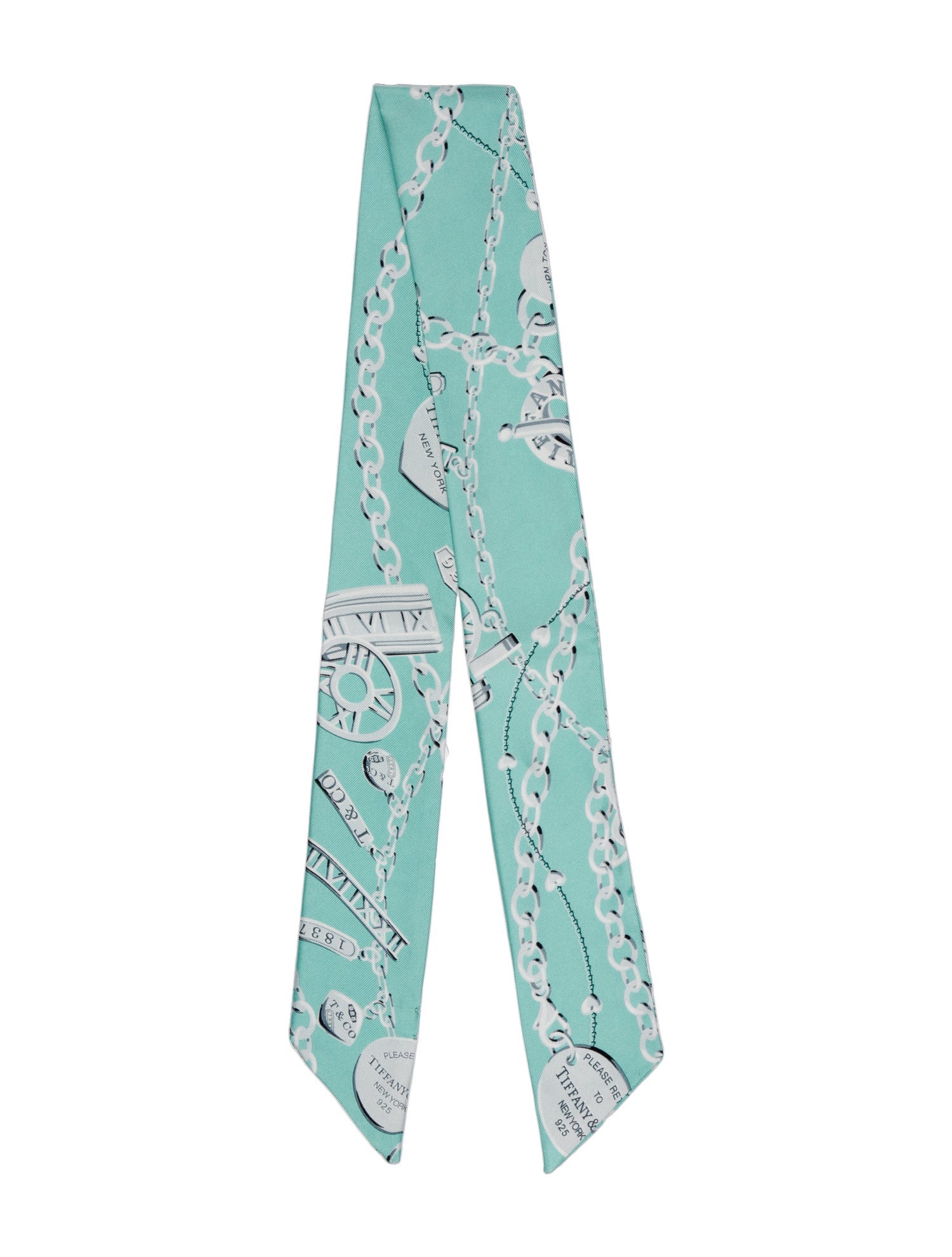 Tiffany & Co. Silk Printed Bandeau