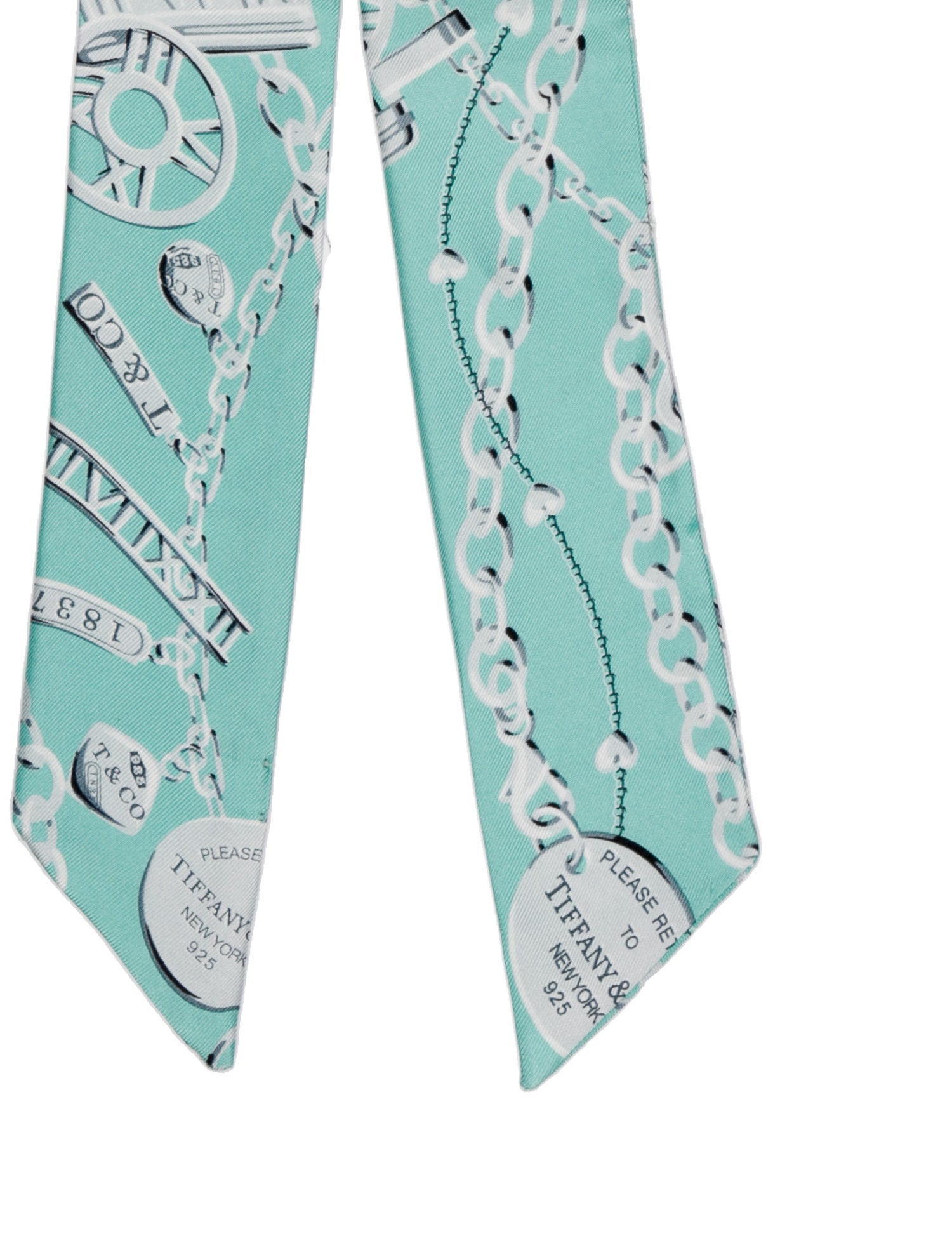 Tiffany & Co. Silk Printed Bandeau